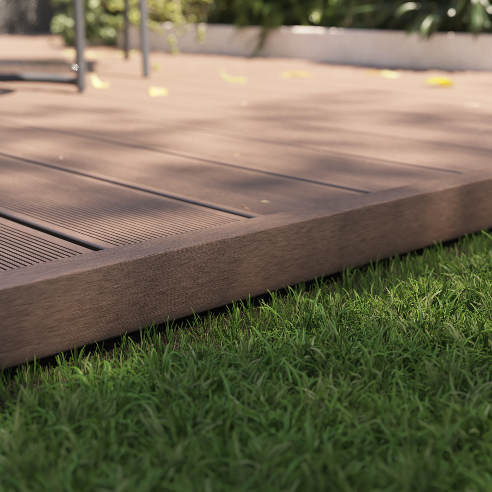 Deck composite 240x14,5x2,1 cm chocolate Dolma Naterial - 7