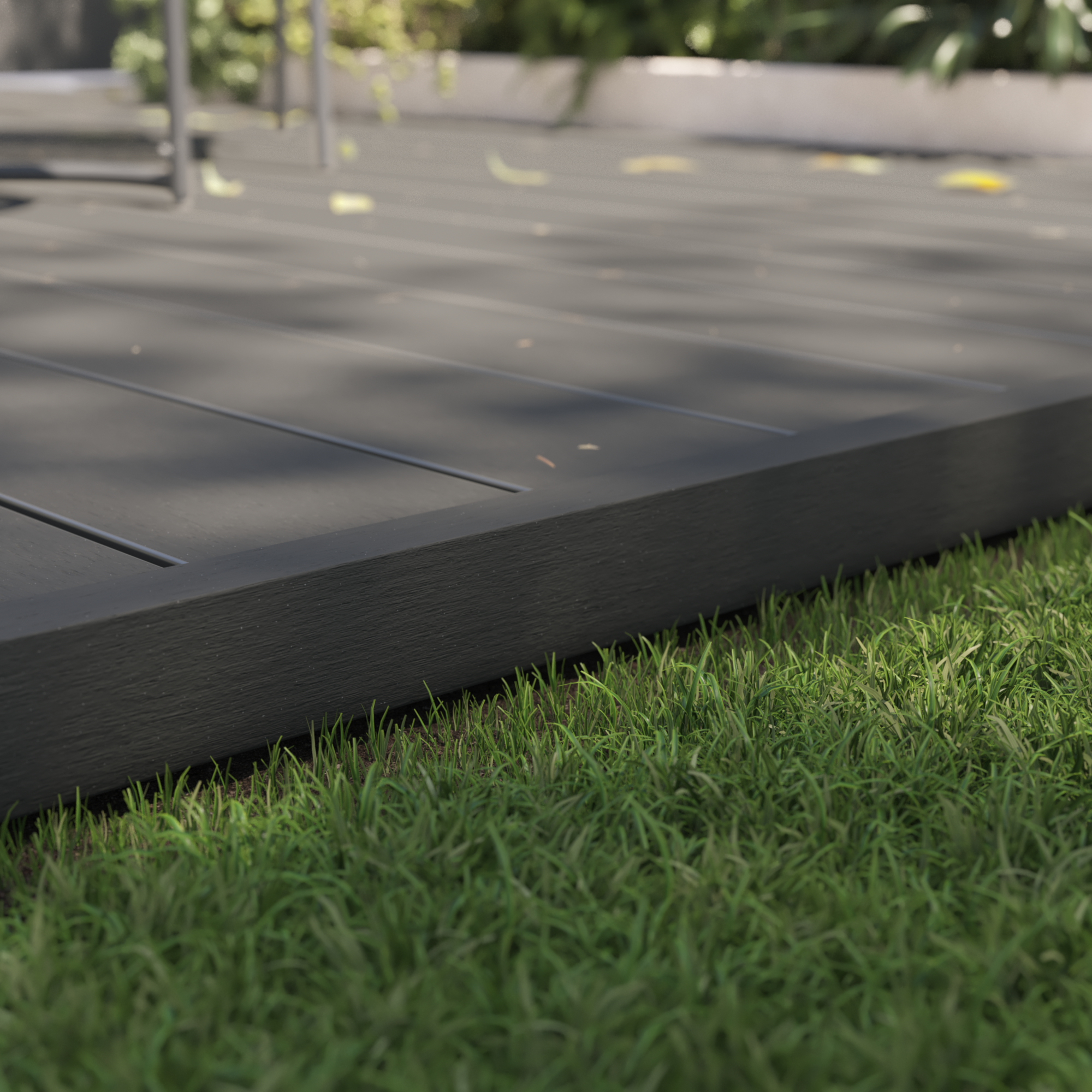Deck composite 240x14,5 cm 21 mm cinza Dolma Naterial - 7