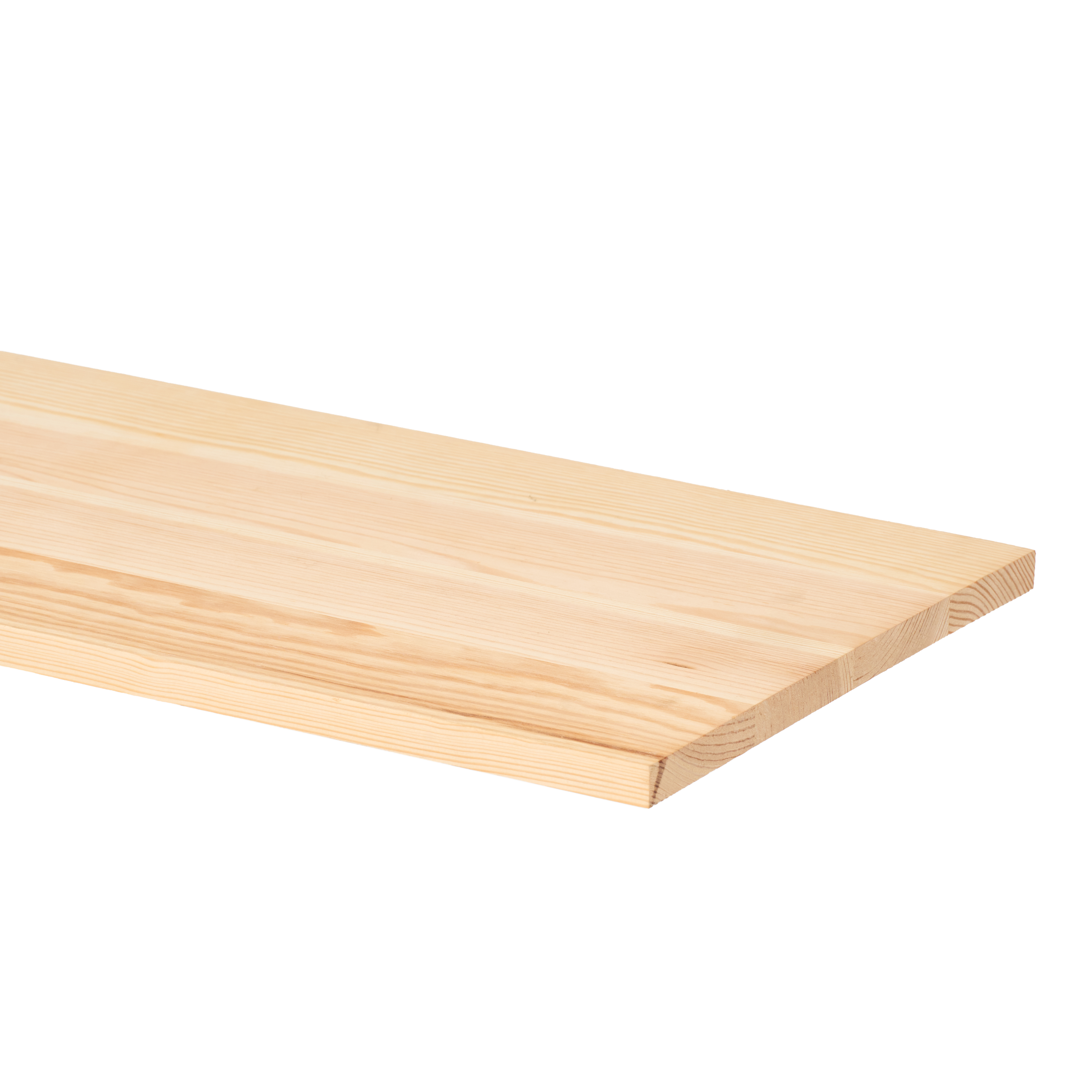 Półka ścienna 1.8x30x150 cm sosnowa sękata surowa klejona DETALIA
 - 3