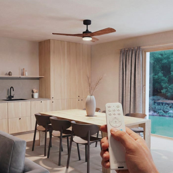 Ventilador de techo con luz