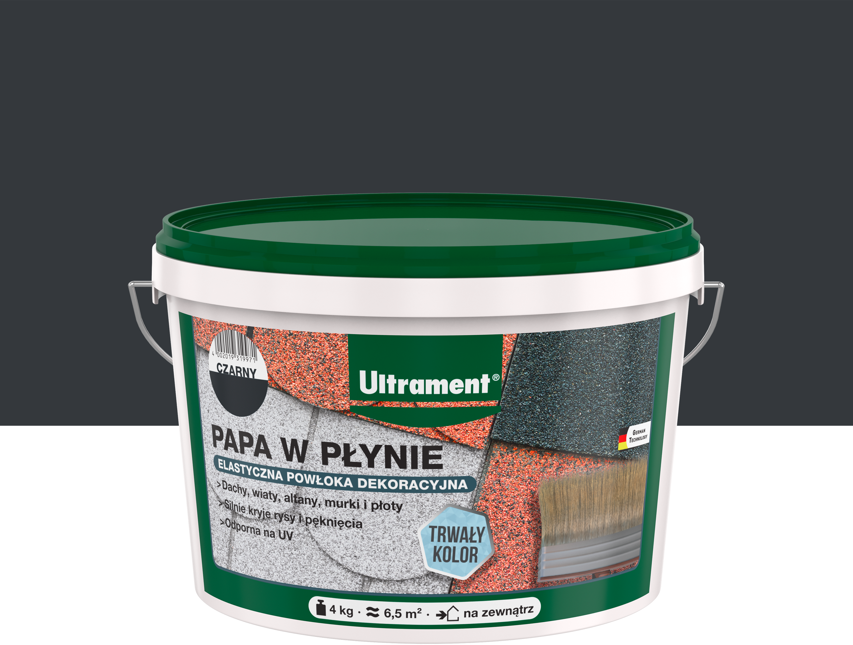 Papa w płynie czarna 4 kg Ultrament