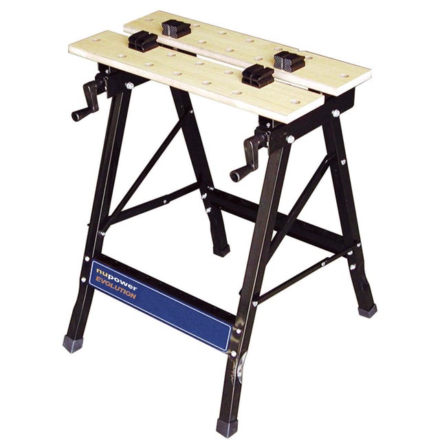 Banco Da Lavoro Portatile Piegevole Workhorse | Piano In Legno 100kg Capacità