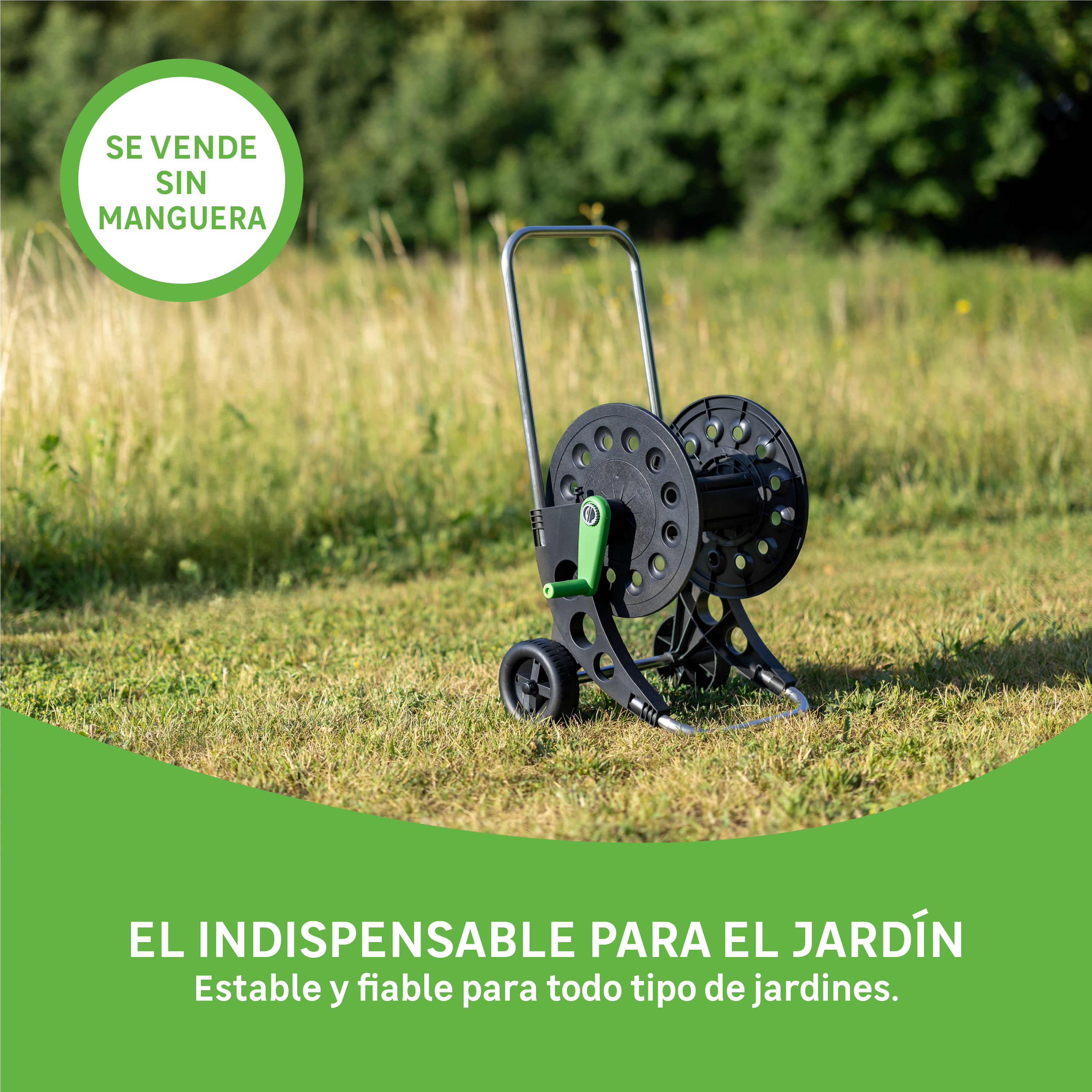Porta manguera no equipada con ruedas GEOLIA 50m - 4