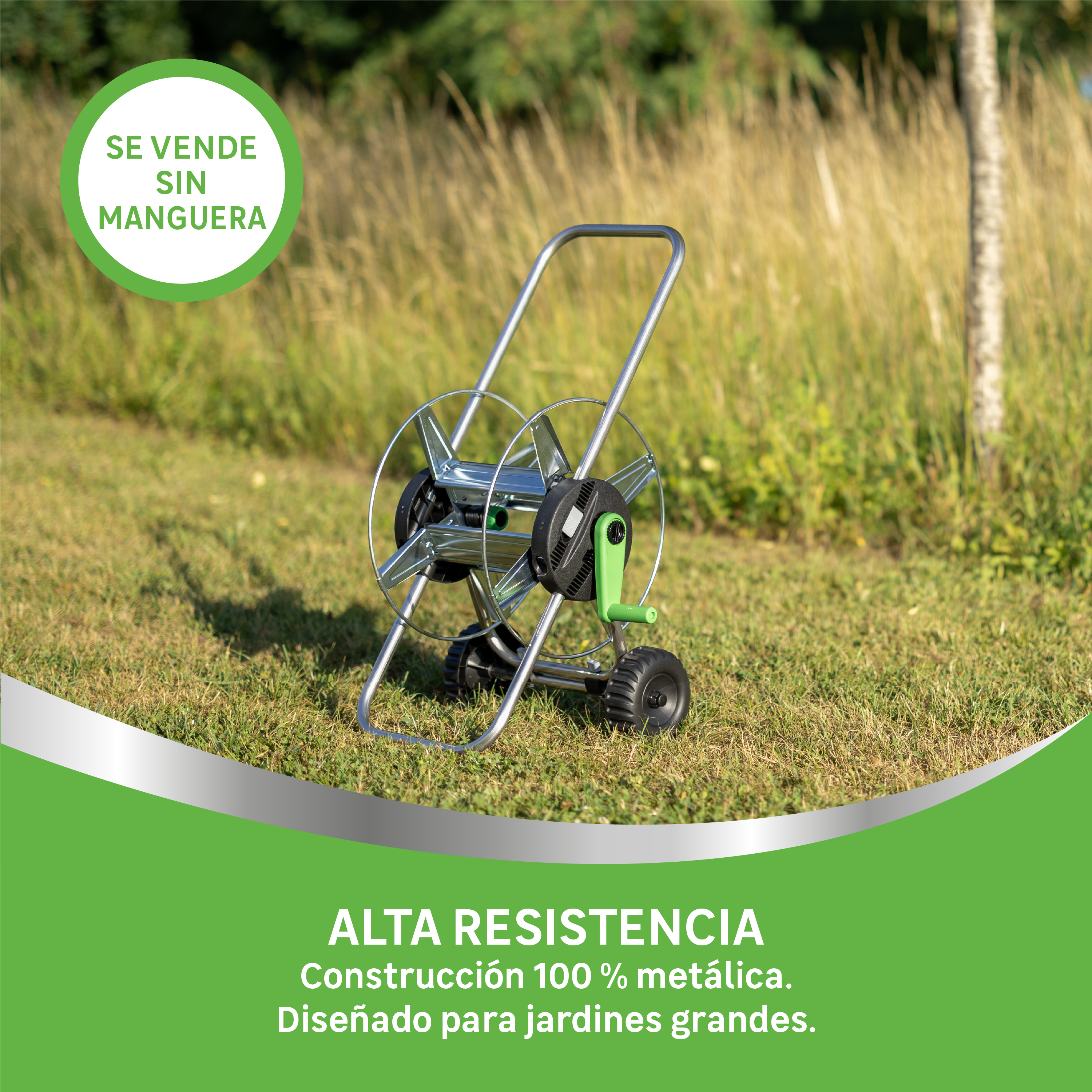Porta manguera no equipada con ruedas GEOLIA - 3