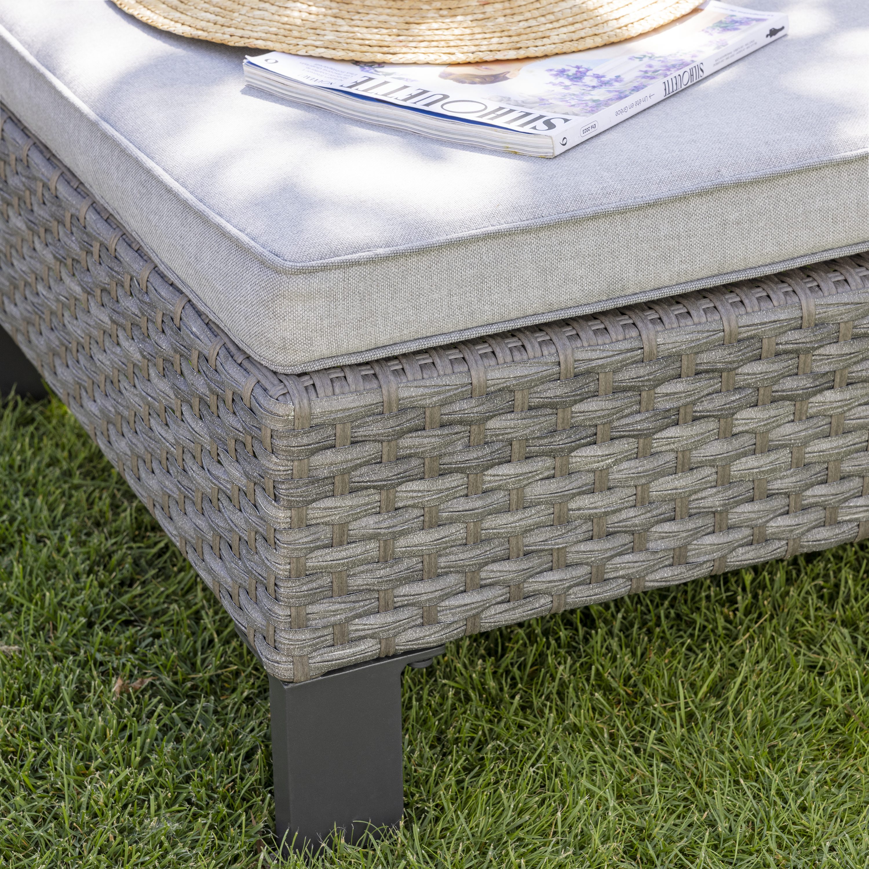 Espreguiçadeira de alumínio NATERIAL ODYSSEA II ANTRACITE - 21