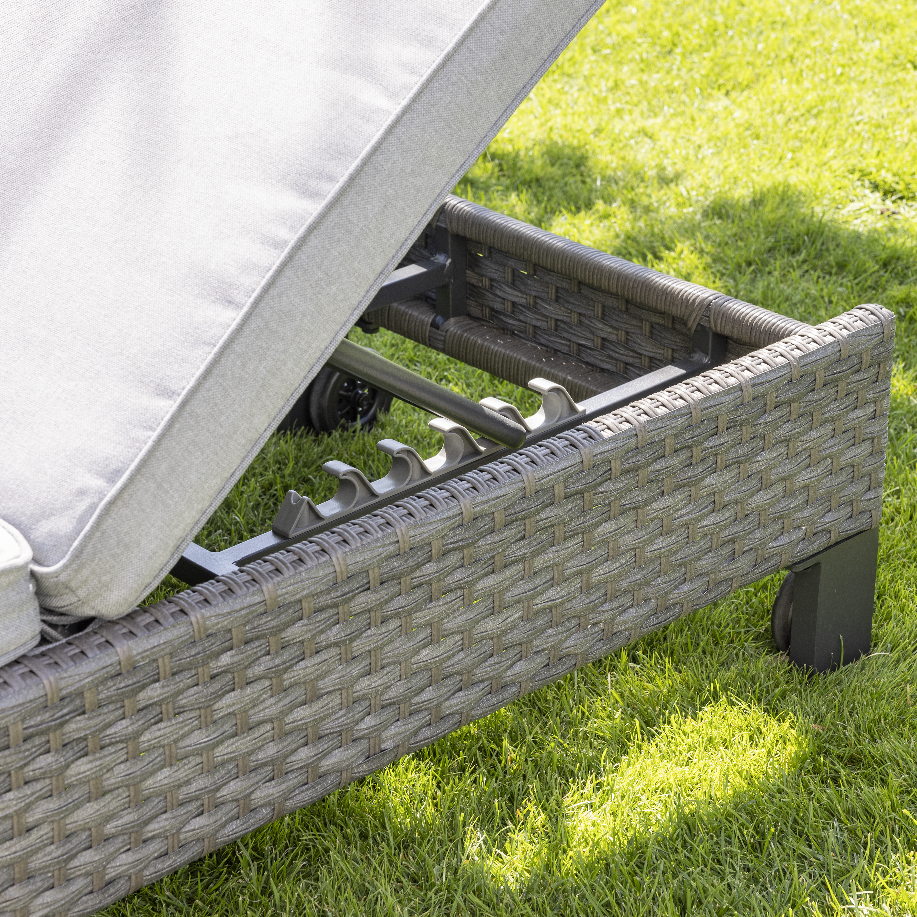 Espreguiçadeira de alumínio NATERIAL ODYSSEA II ANTRACITE - 20