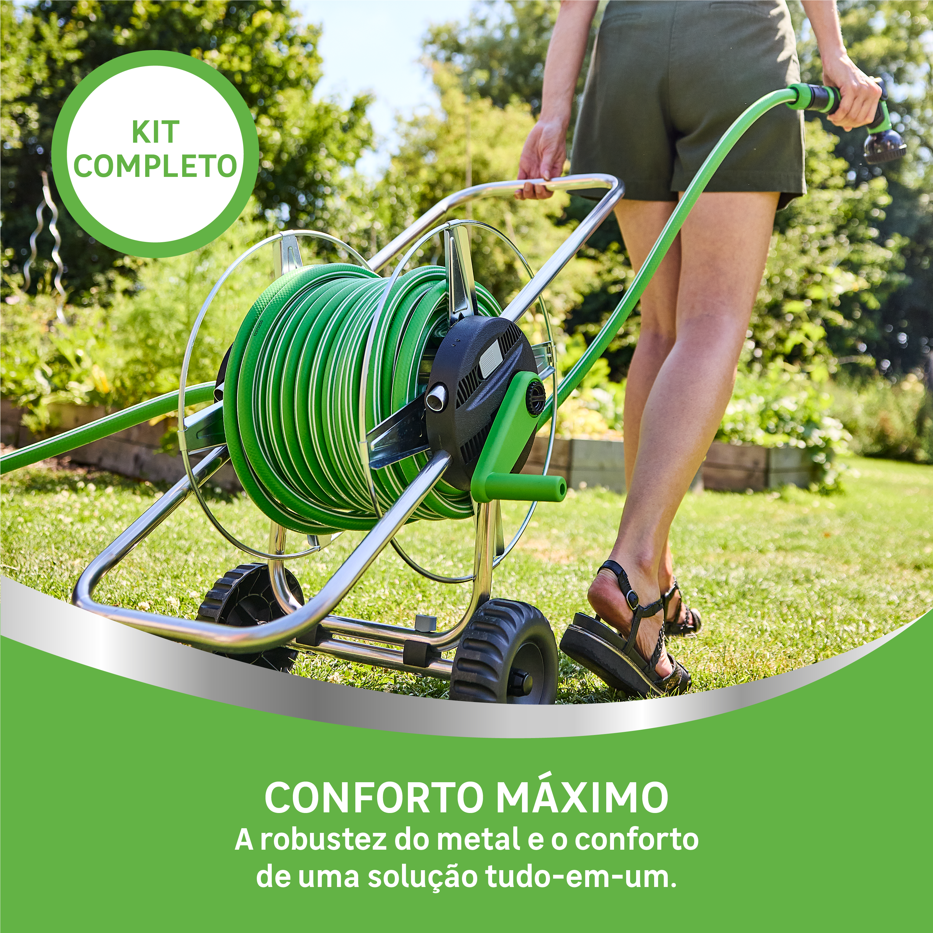 Kit mangueira Geolia Aqualis 25 m + conector - 3
