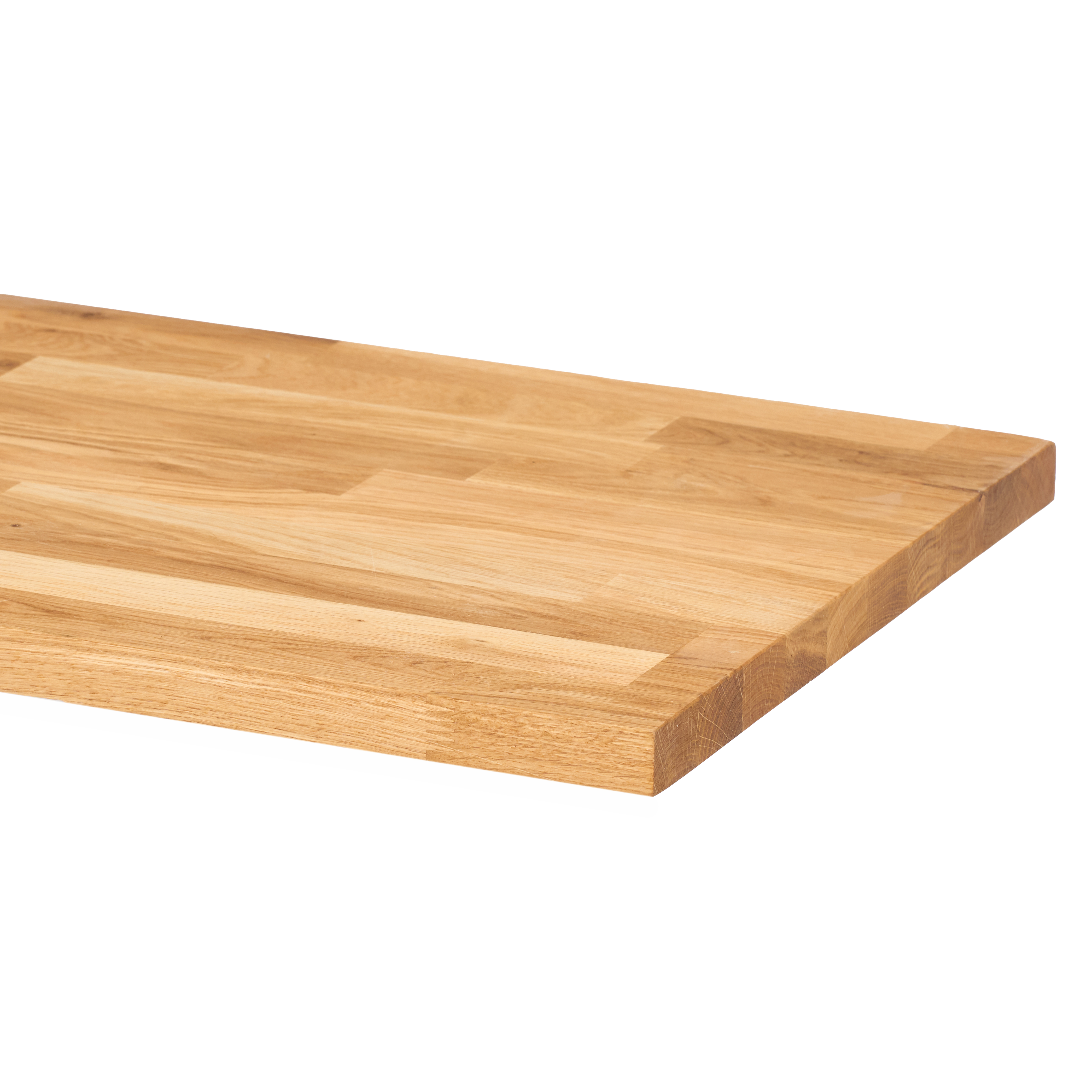 Parapet wewnętrzny drewniany dębowy olejowany 150x25x2.7 cm