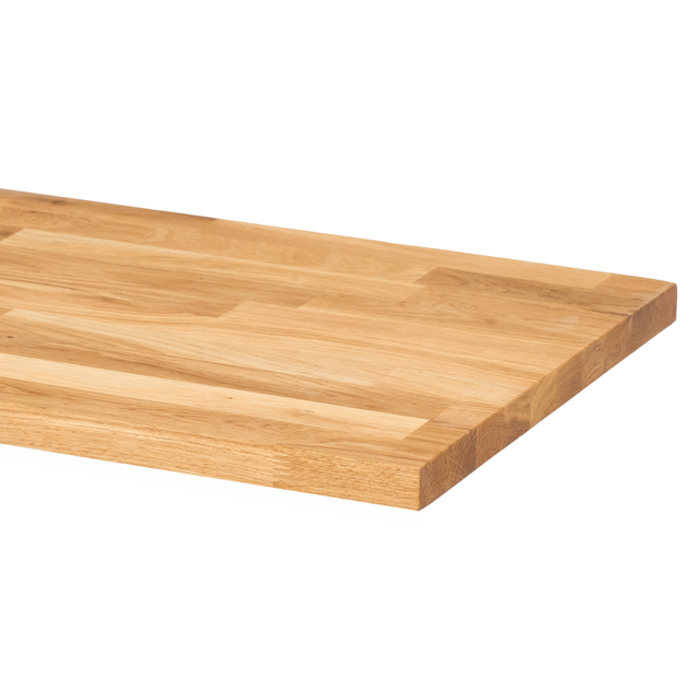 Parapet wewnętrzny drewniany dębowy olejowany 150x25x2.7 cm