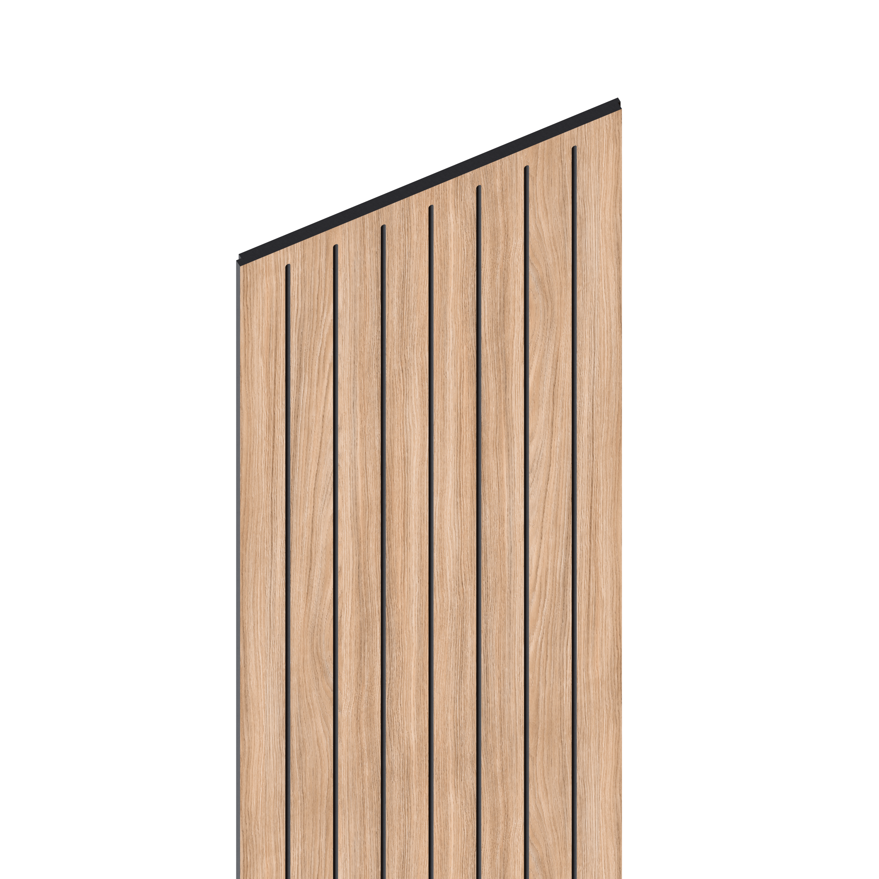 Panele ścienne 3D modułowe 270x30 cm Thomas Arda Black 8 lameli - 4