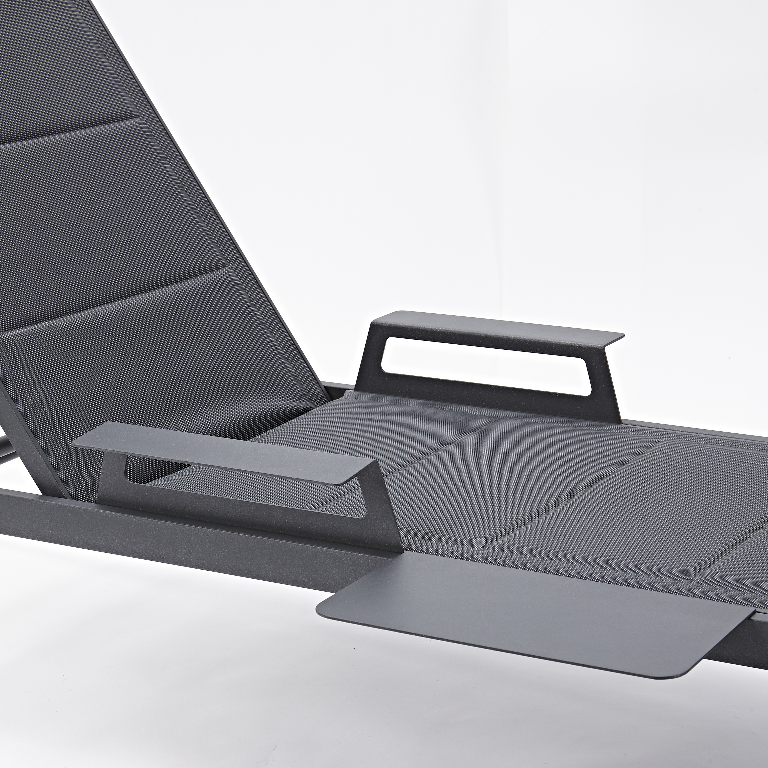 Bain de soleil en aluminium NATERIAL Odyssea gris - 8