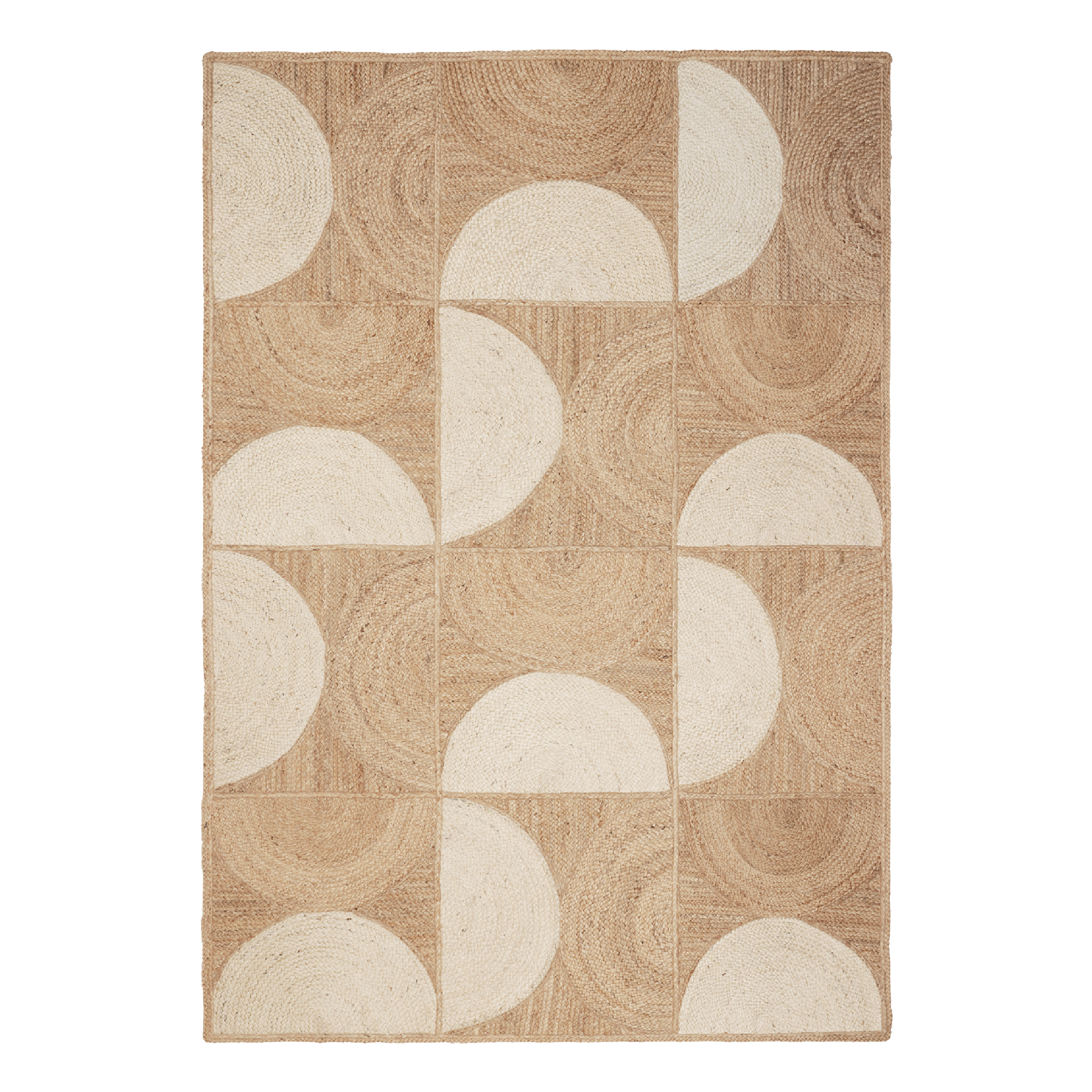 Dywan z juty Groovy Natural beżowy 200 x 290 cm Inspire
