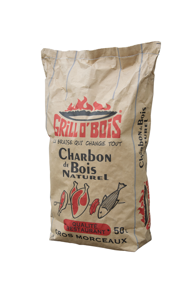 Charbon de bois GRILLO'BOIS, 50 l