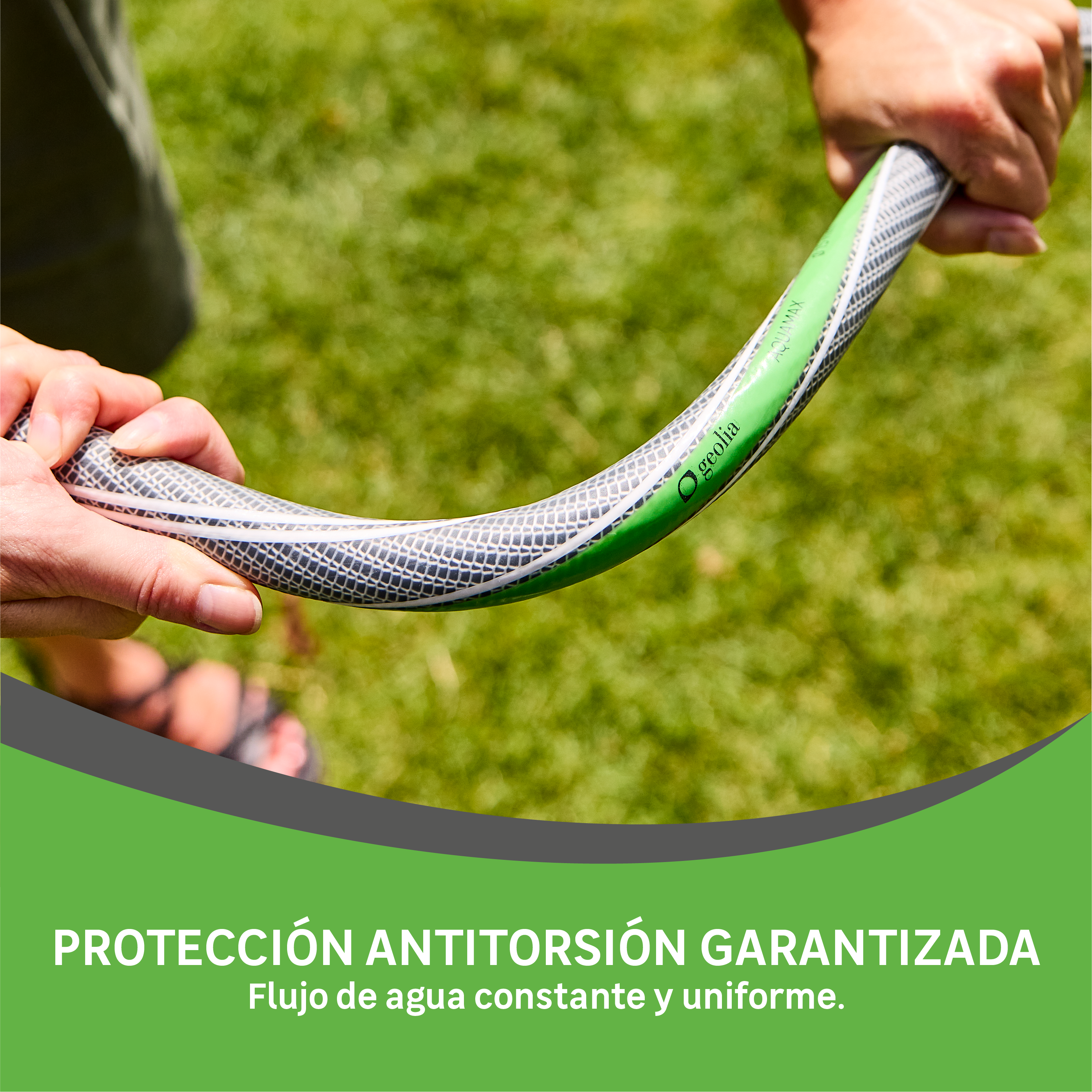 Manguera GEOLIA Aquamax de PVC de 19 mm de ø y 25 m de longitud - 3
