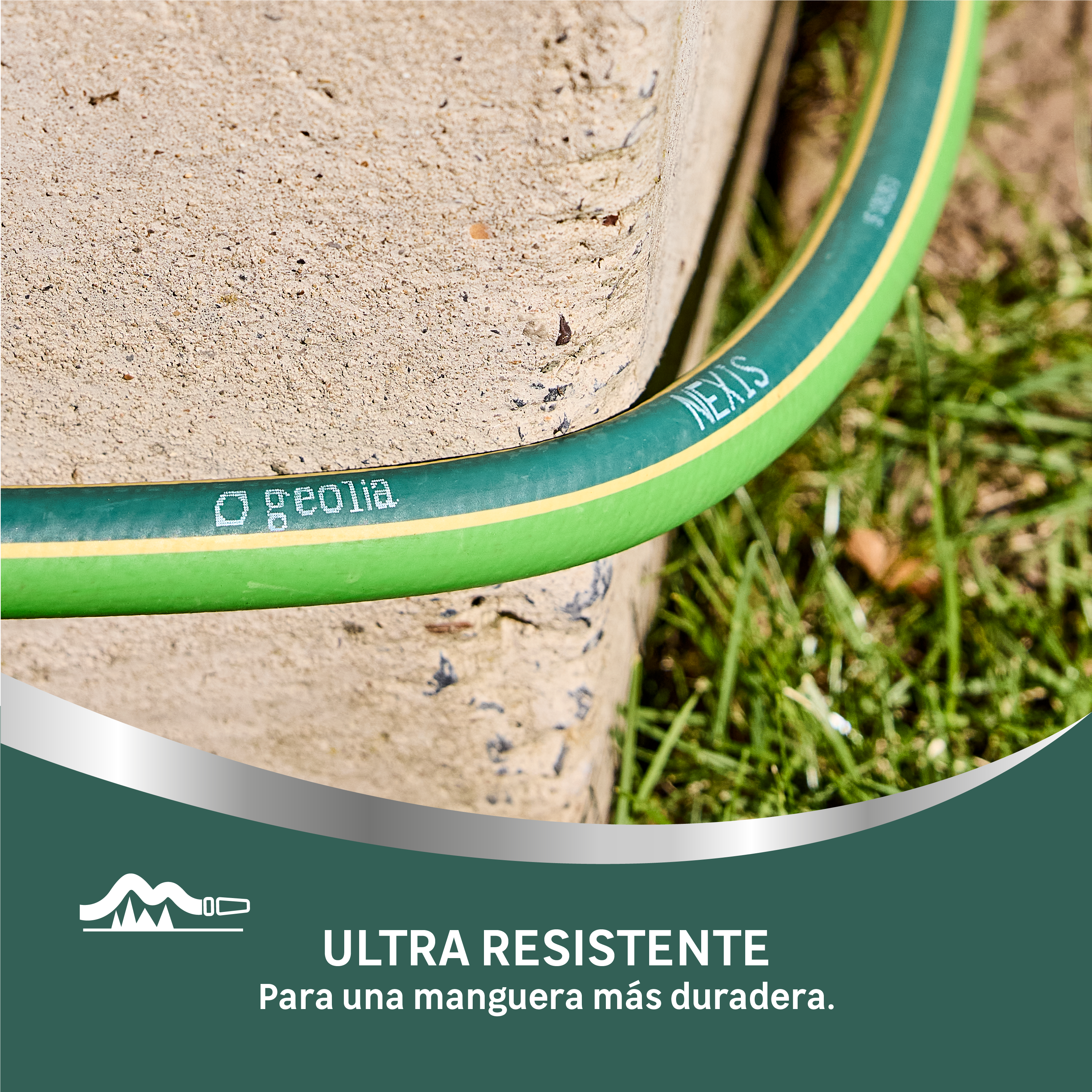 Manguera equipada GEOLIA de pvc de 13mm de ø y 15m de L. - 3