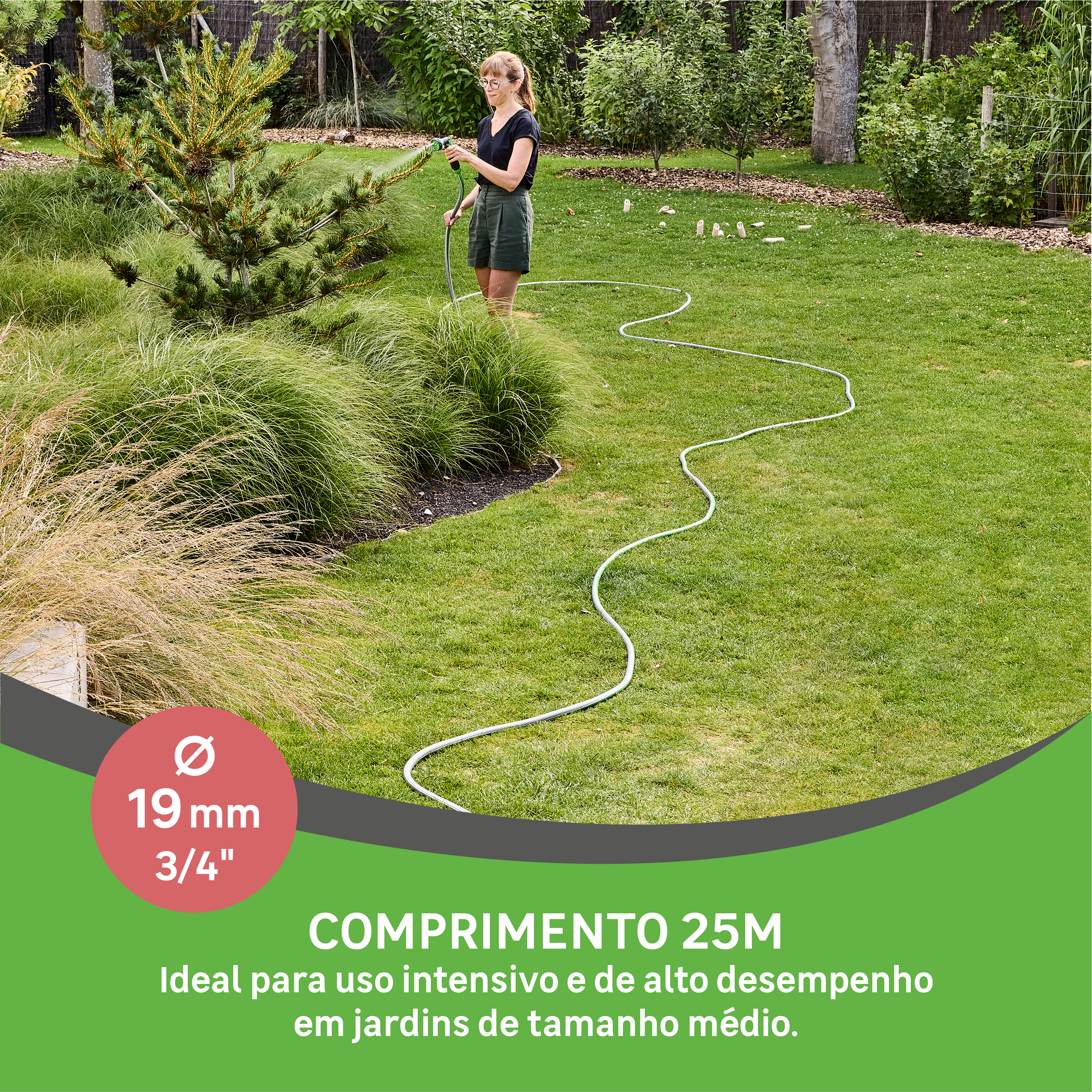 Mangueira 19 mm x 25 m Geolia Aquamax - 2
