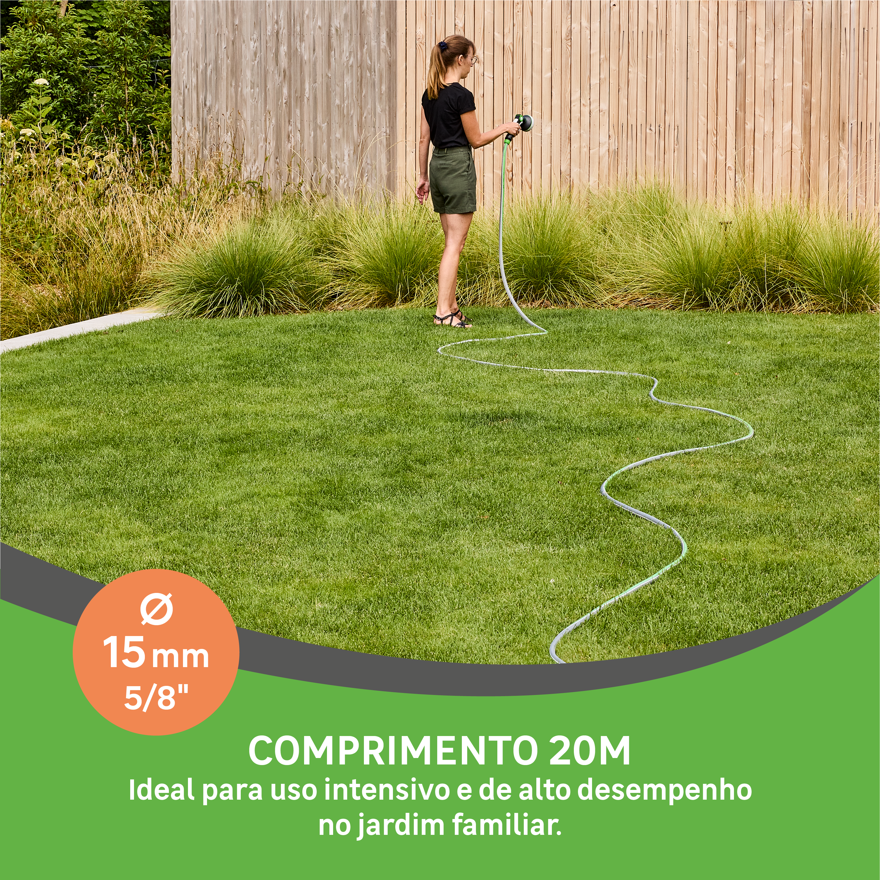 Kit mangueira Geolia Aqualis 15 mm x 20 m  + conectores - 3