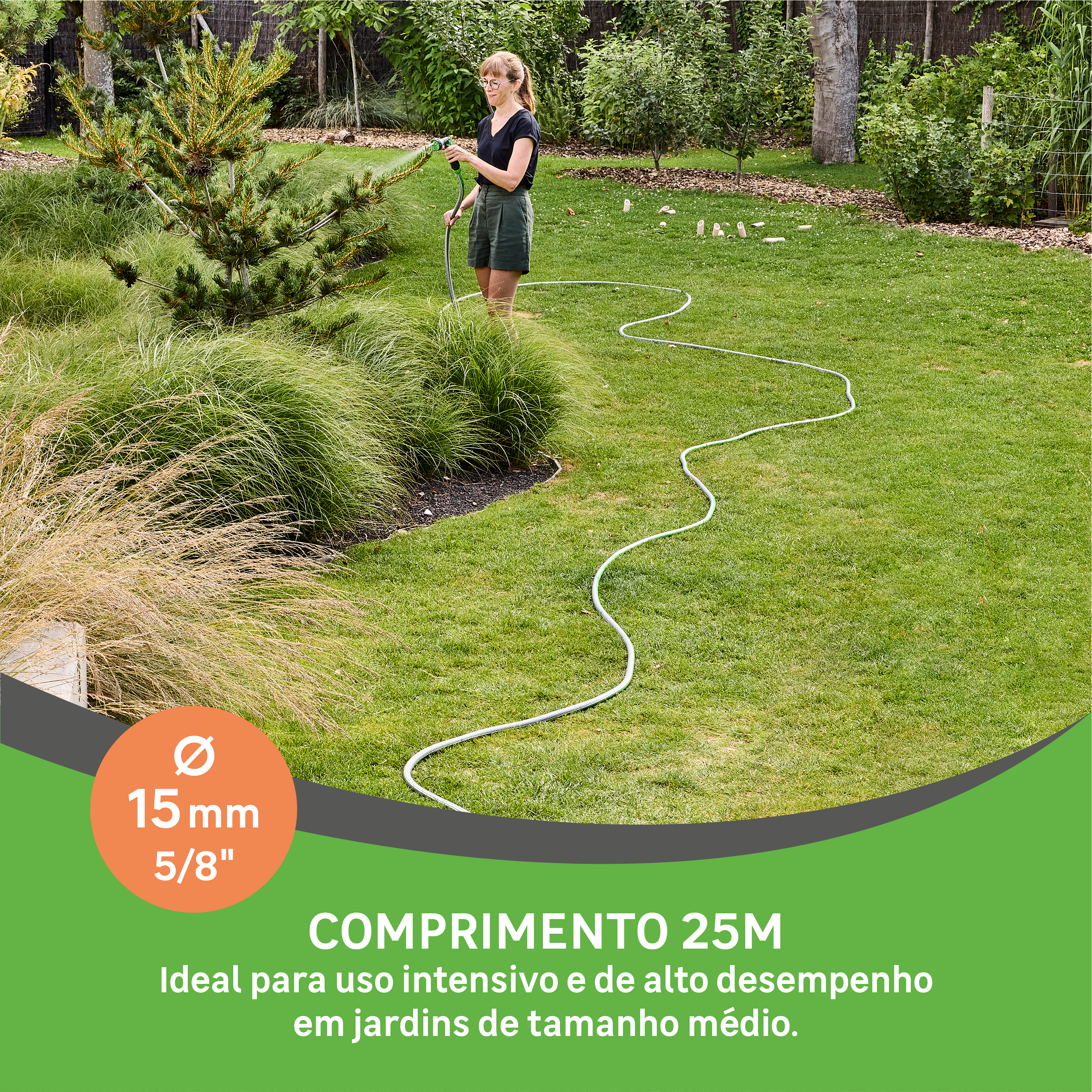 Mangueira 15 mm x 25 m Geolia Aquamax - 2