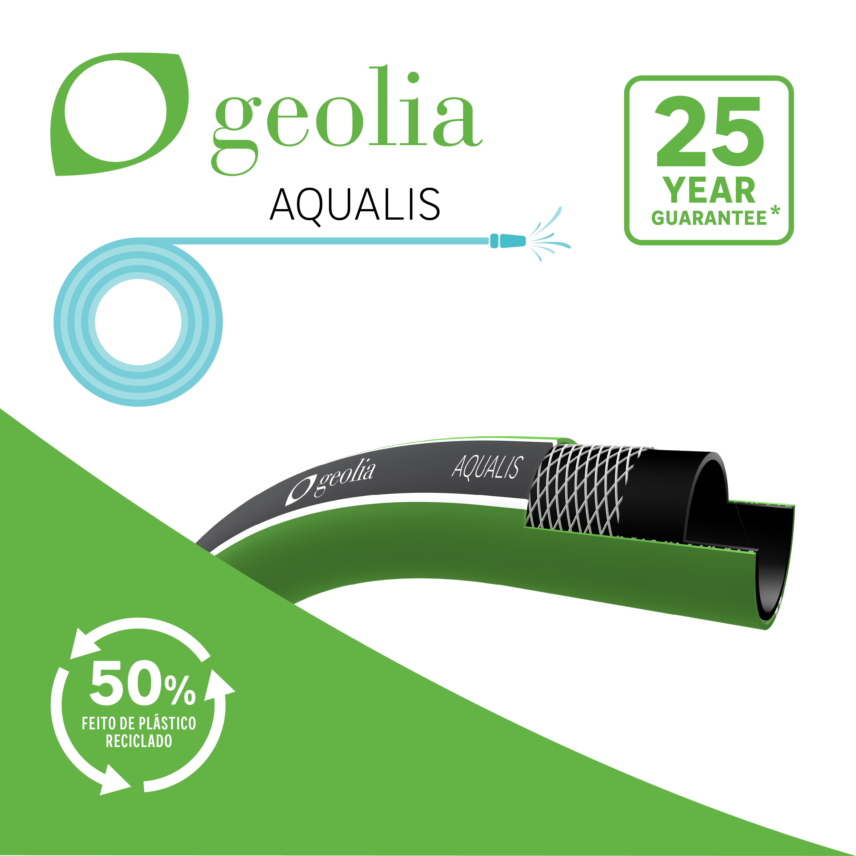 Mangueira 19 mm x 25 m Geolia Aqualis - 4