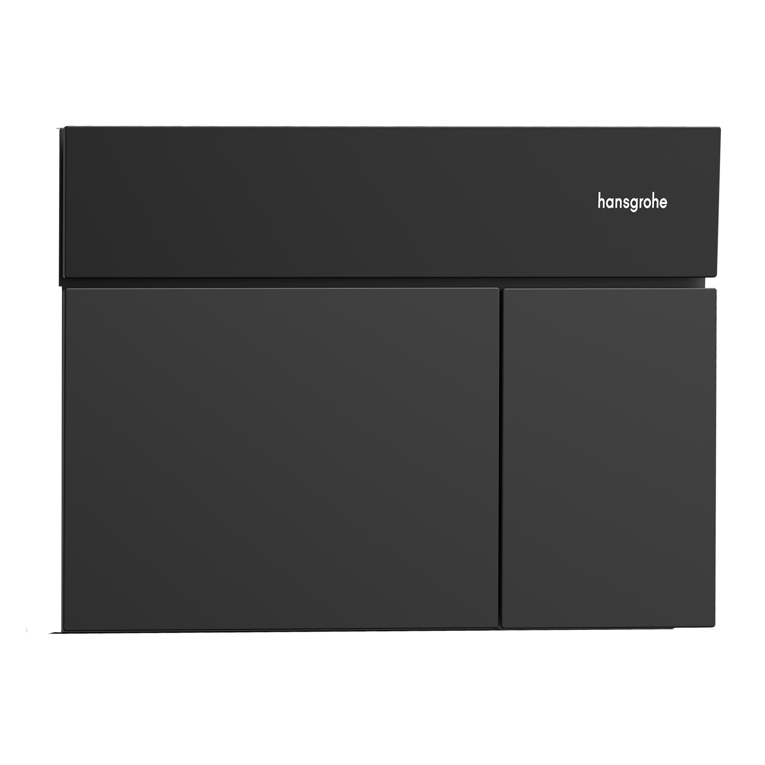 Przycisk spłukujący do stelaża iFrame Element E czarny mat Hansgrohe