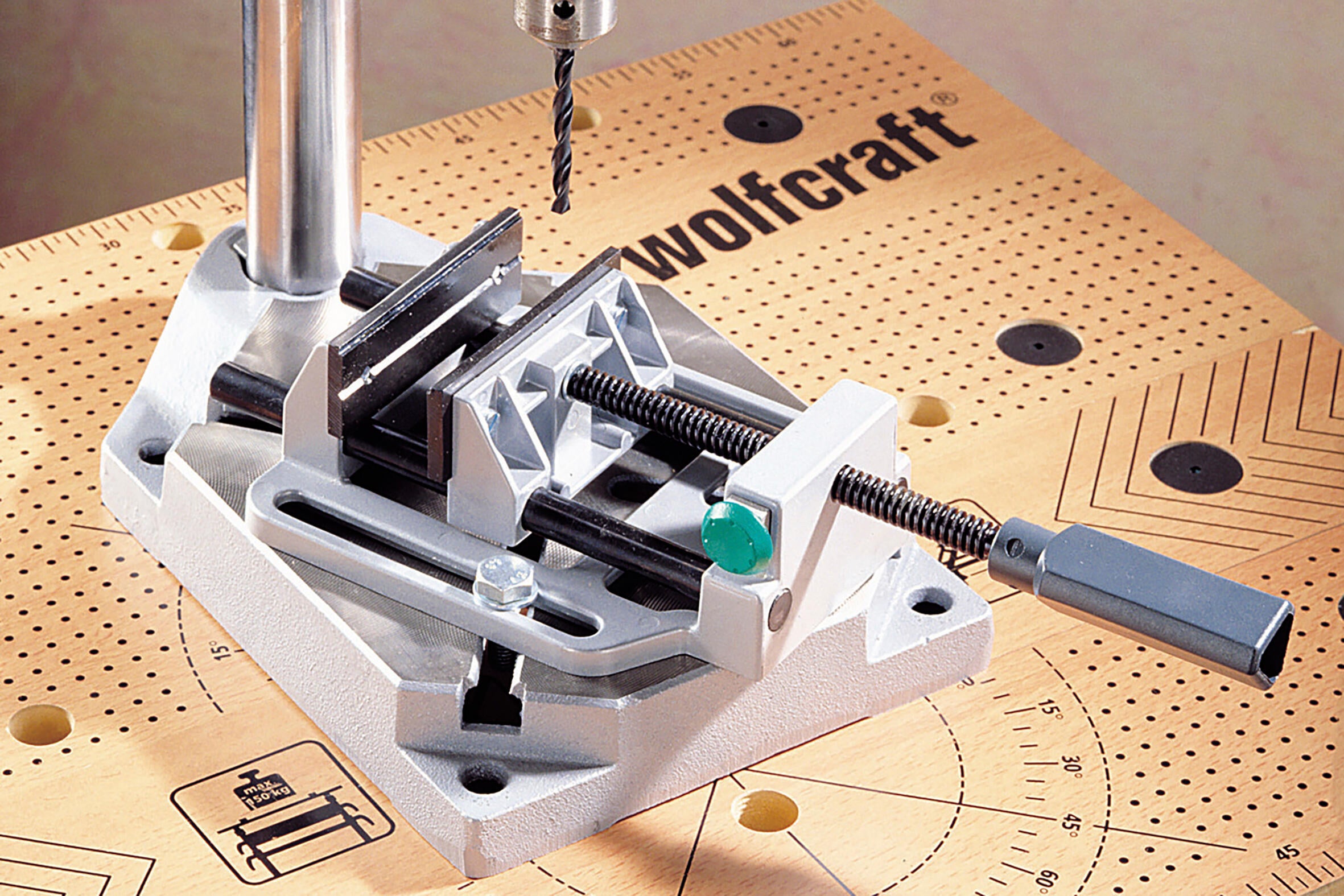 Torno instantáneo WOLFCRAFT, boca 100 mm, sujeción 100 mm - 4