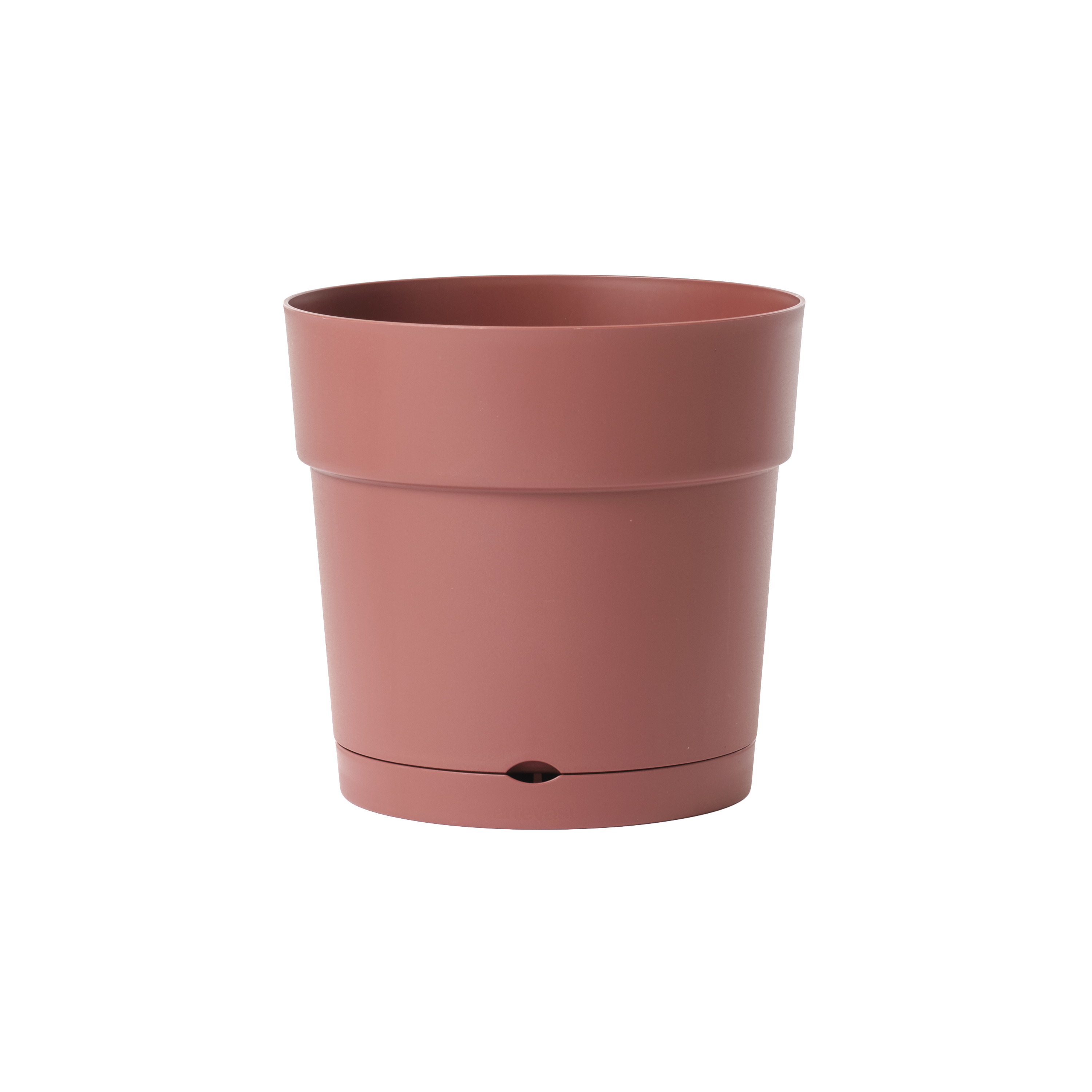 Donica z podstawką Piana czerwona 30cm Geolia