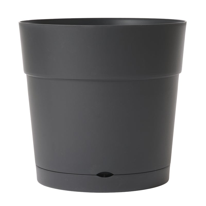 Donica z podstawką Piana szara 50cm Geolia