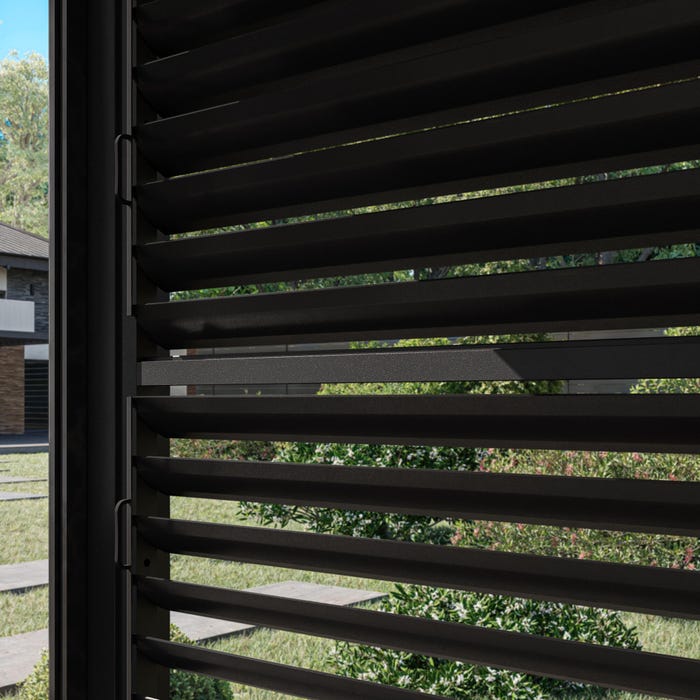 naterial lame panneau pergola