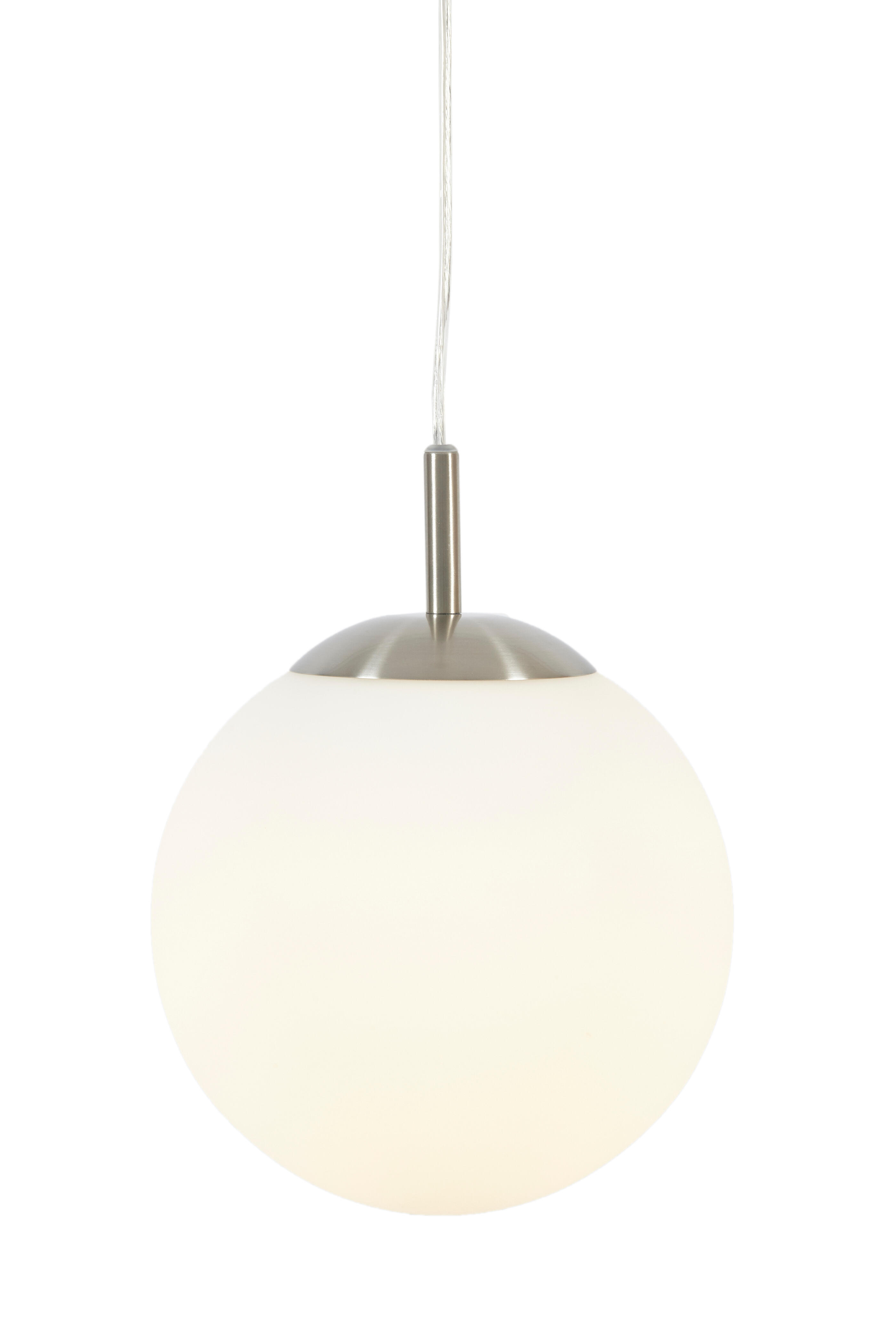 Lampadario Neoclassico Celestine grigio paralume bianco E27 Ø25cm INSPIRE - 4