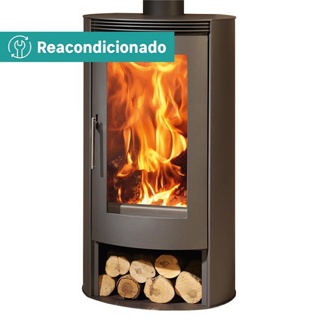 Estufa de leña ECODESIGN REACONDICIONADA Delta 8 kw
