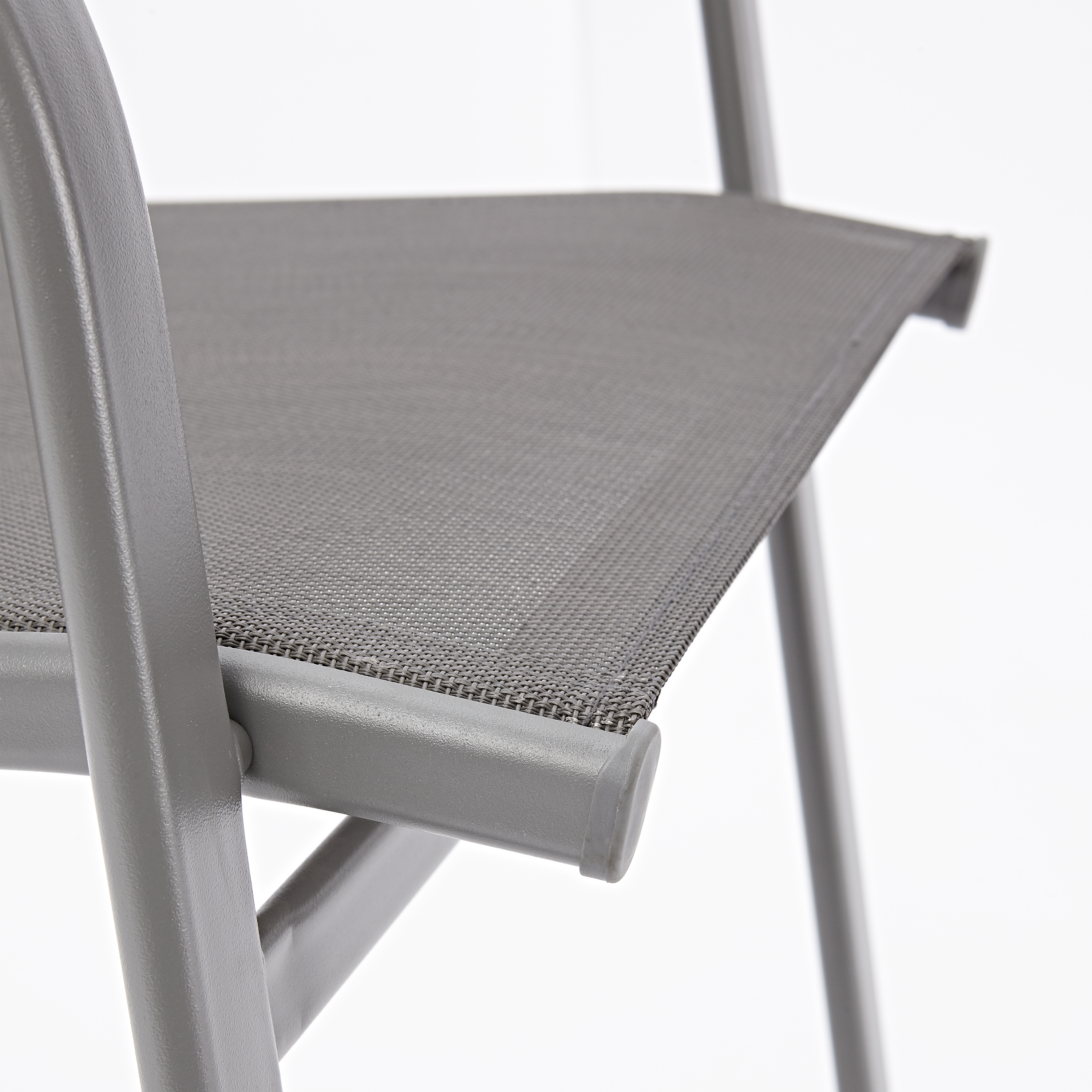 Fauteuil de jardin sans coussin fauteuil de jardin sans coussin Alma en acier gr - 6