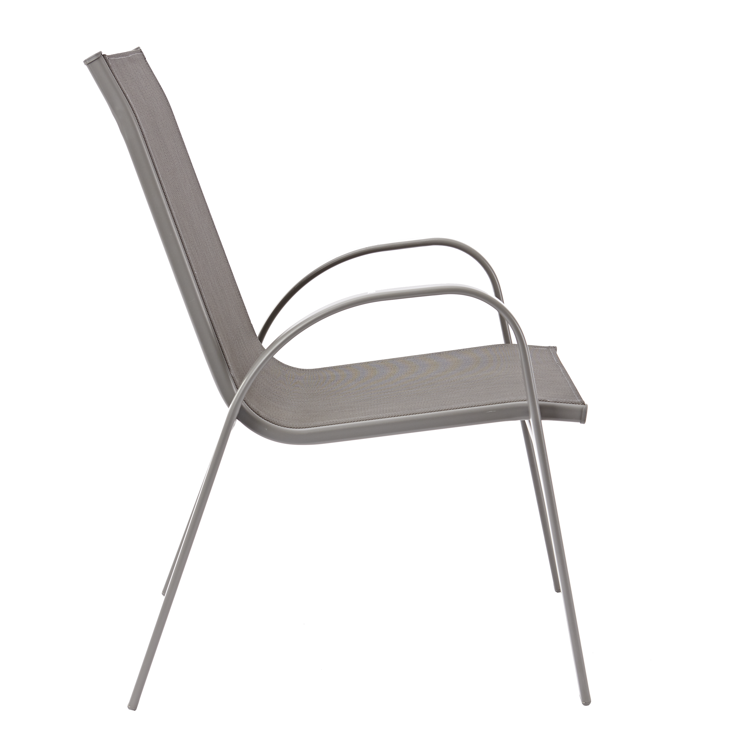 Fauteuil de jardin sans coussin fauteuil de jardin sans coussin Alma en acier gr - 5