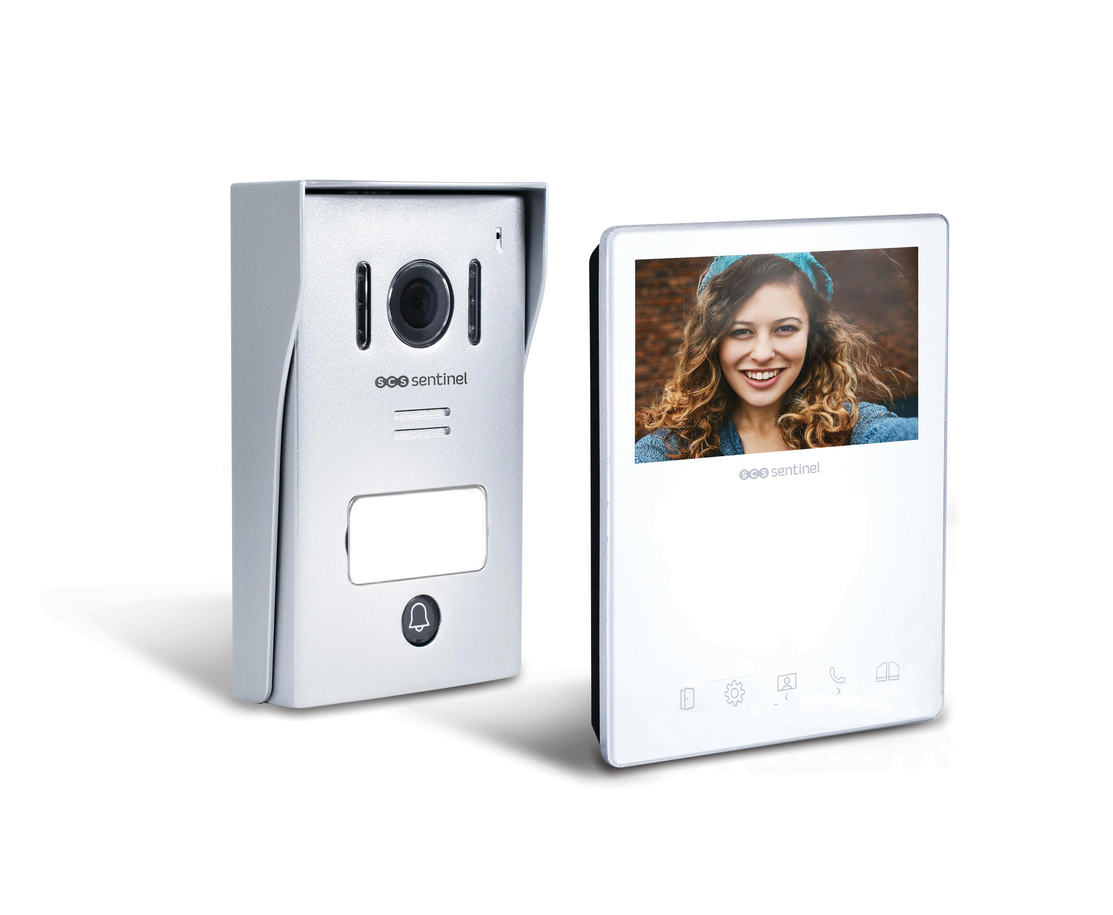 Videoportero con cable scs sentinel visiokit 4,3