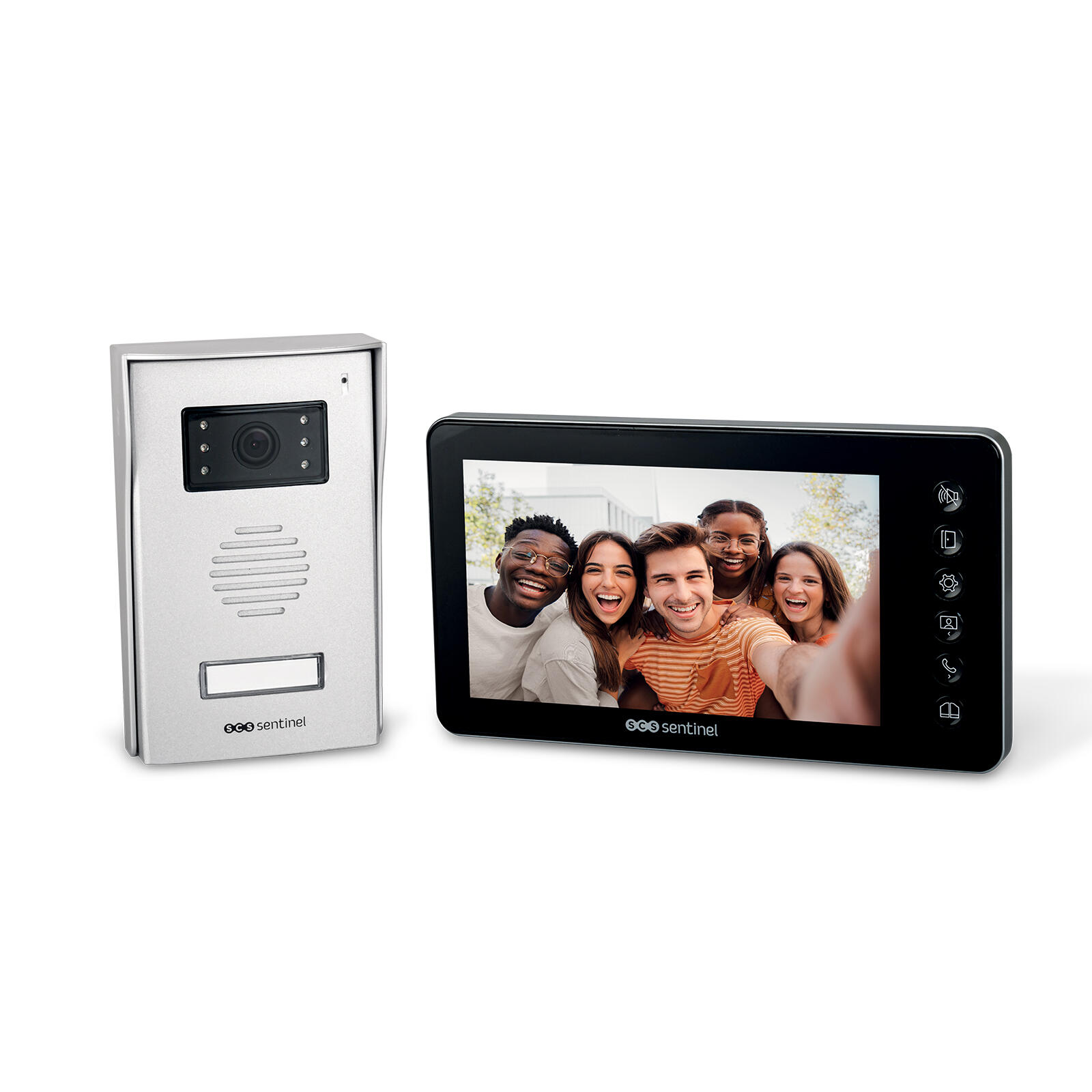 Videoportero con cable scs sentinel visiofirst de 7