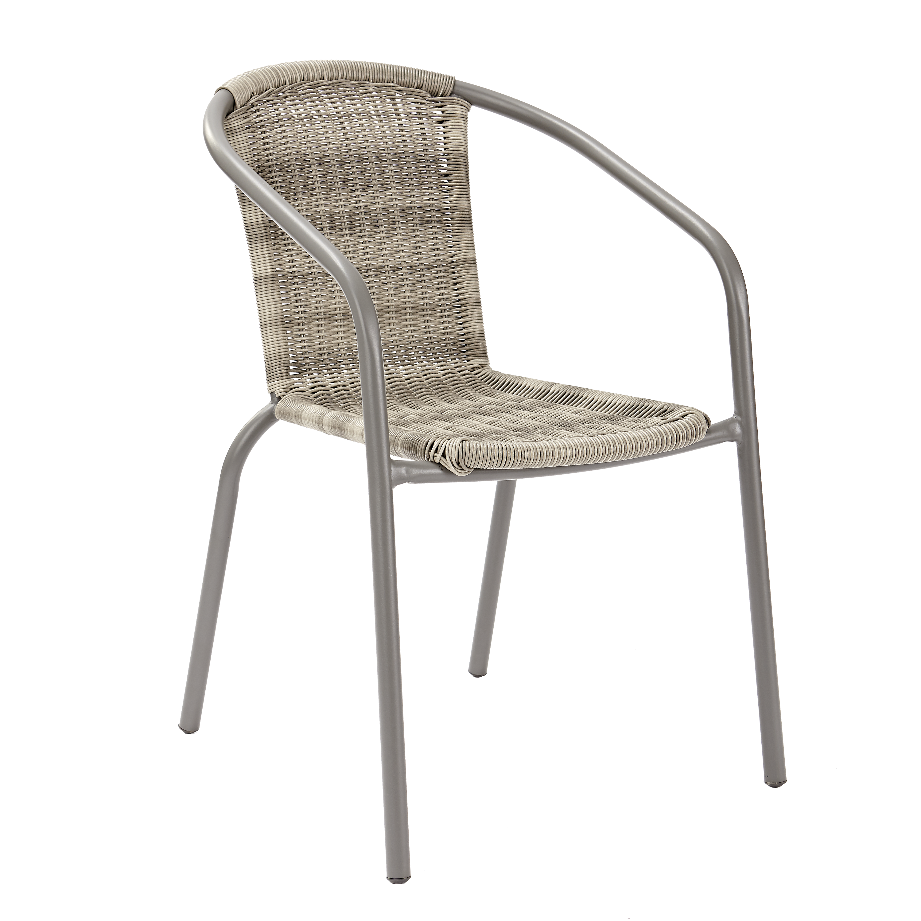 Chaise Elia en Acier Beige