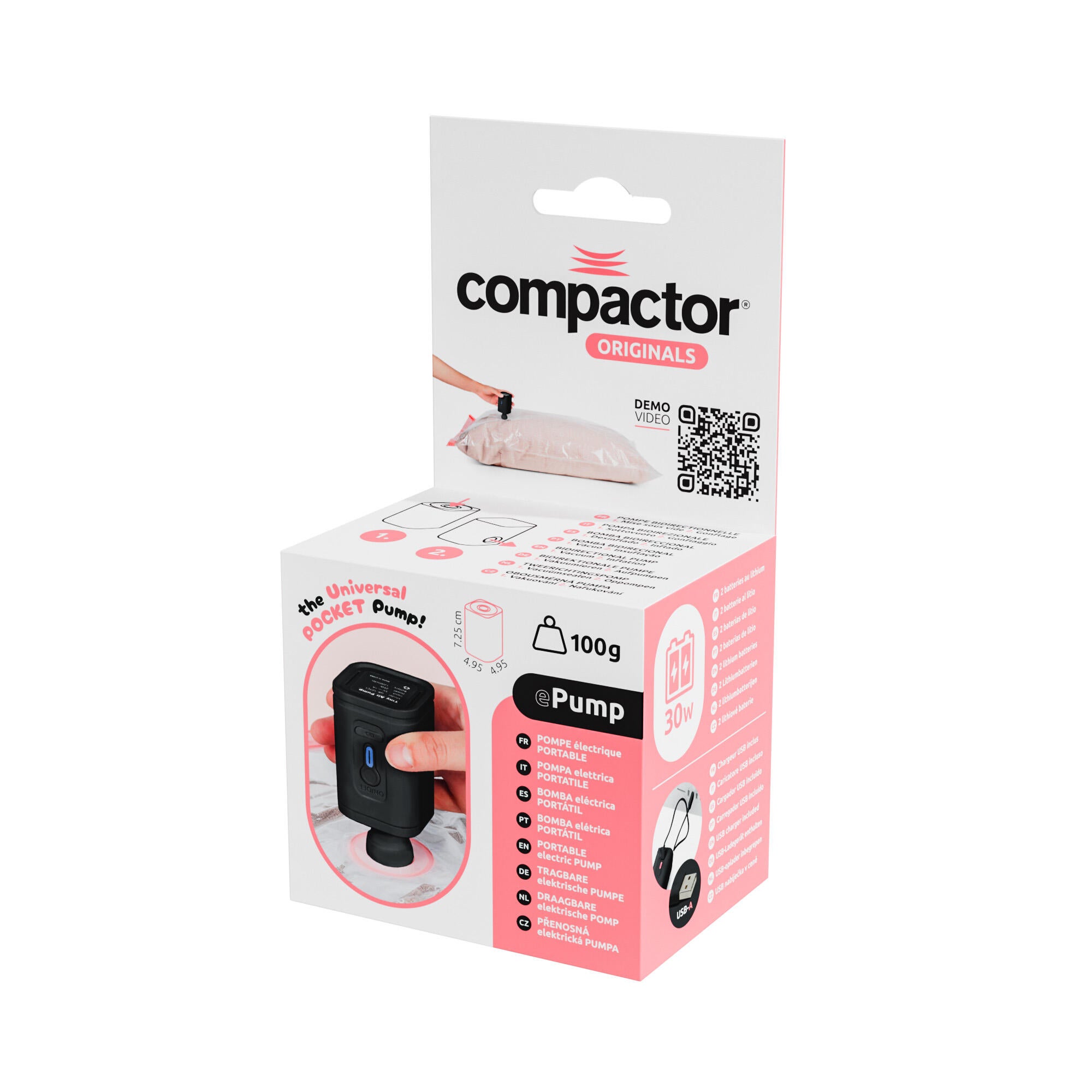 Pompa per il vuoto COMPACTOR 30 W - 6