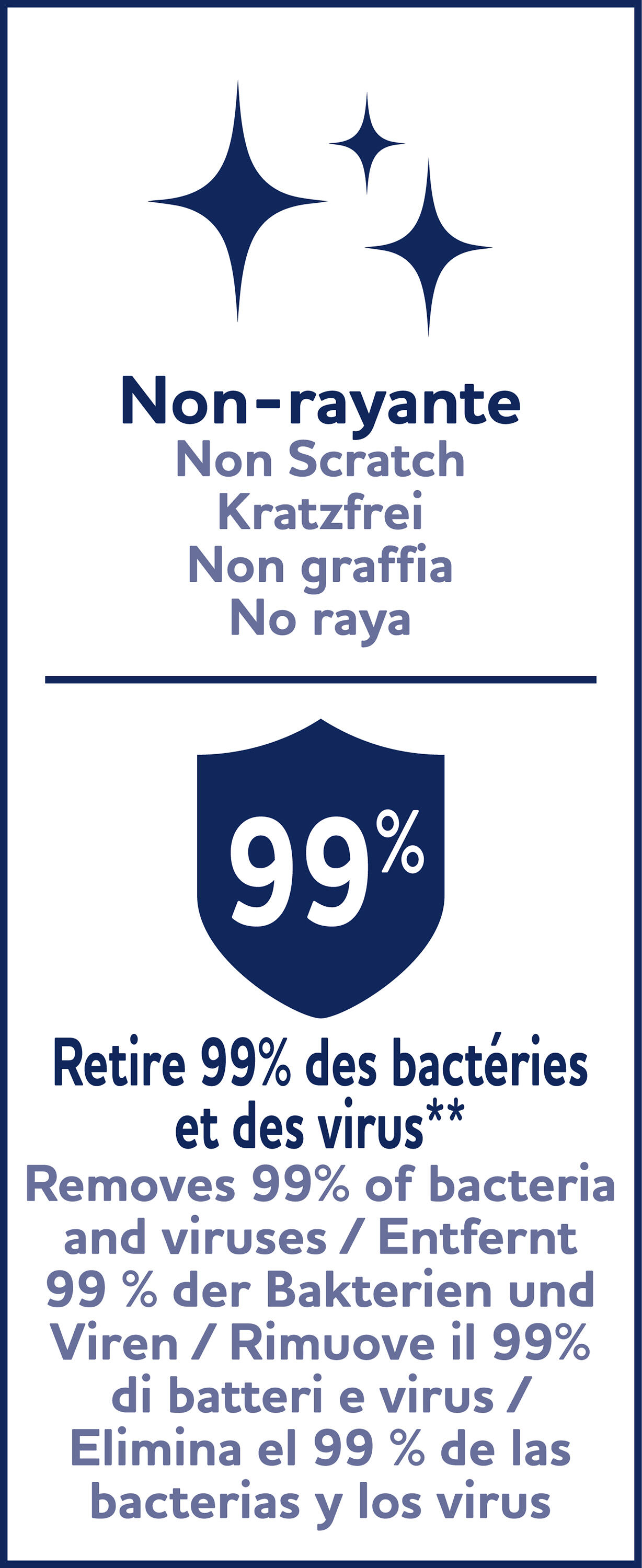 Microfibre SPONTEX EXPERT Vitrocéramique / inox - 5