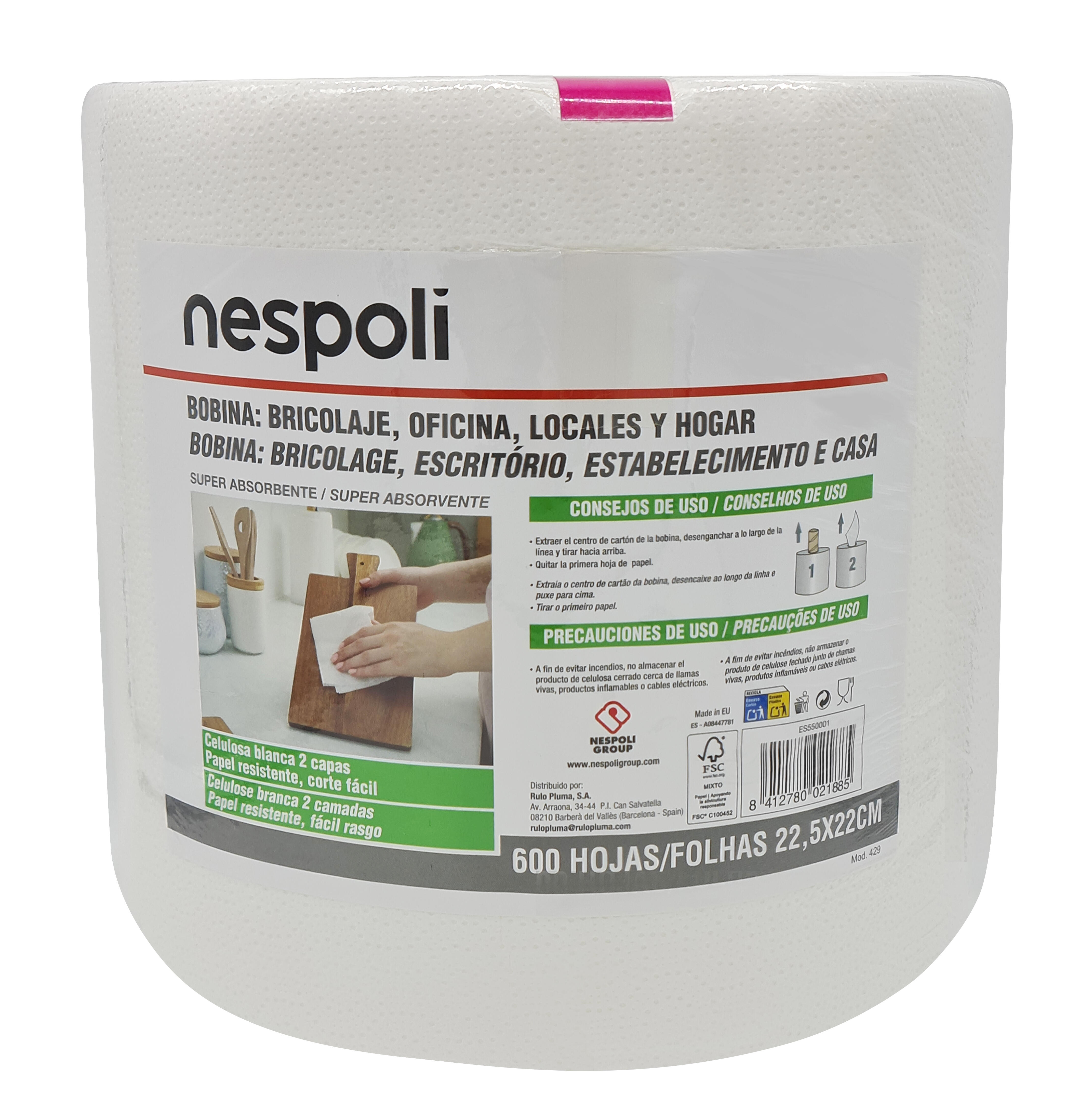 Papel Industrial DIY Nespoli 600 Folhas duplas - 3