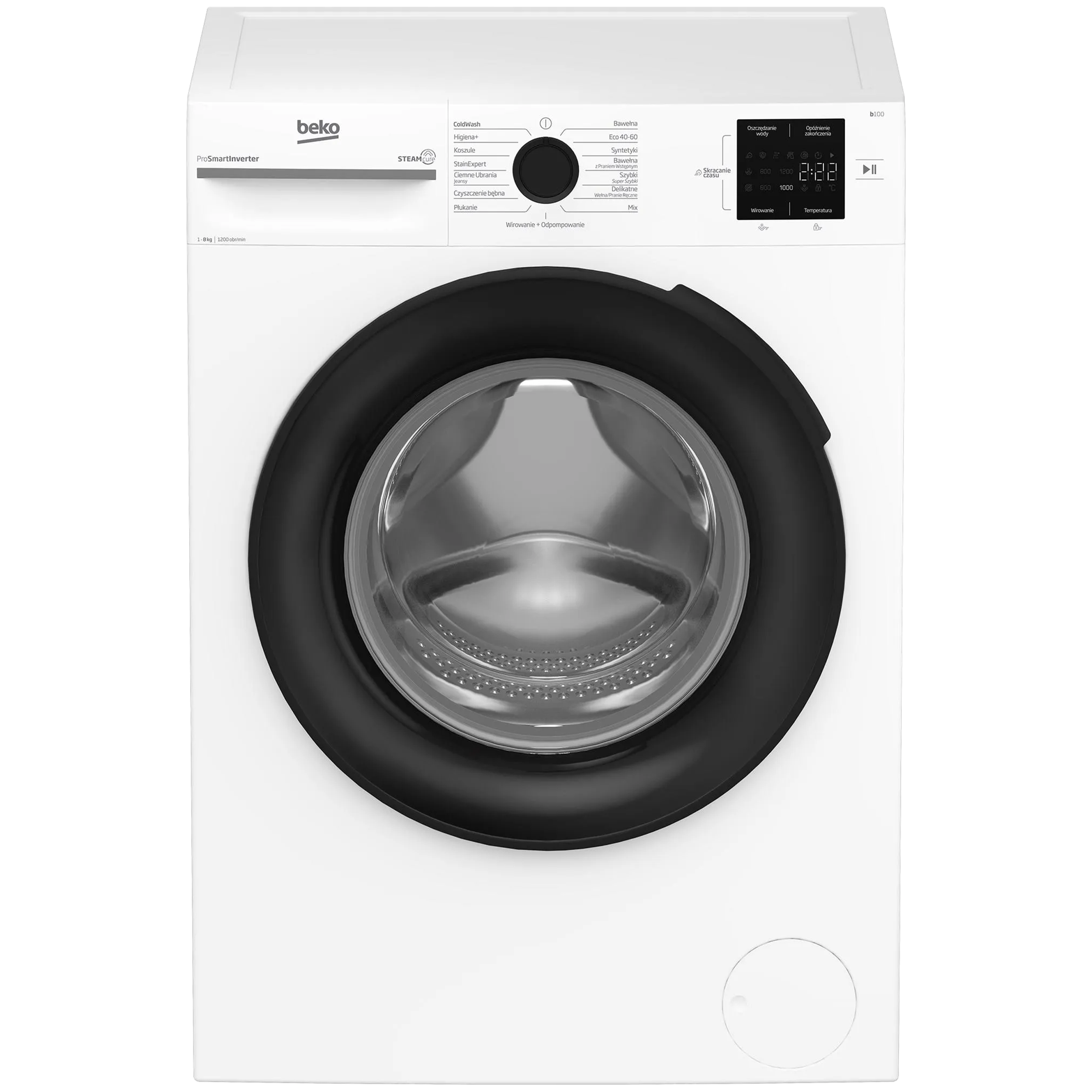 Pralka wolnostojąca BM1WFU38225WPB Beko