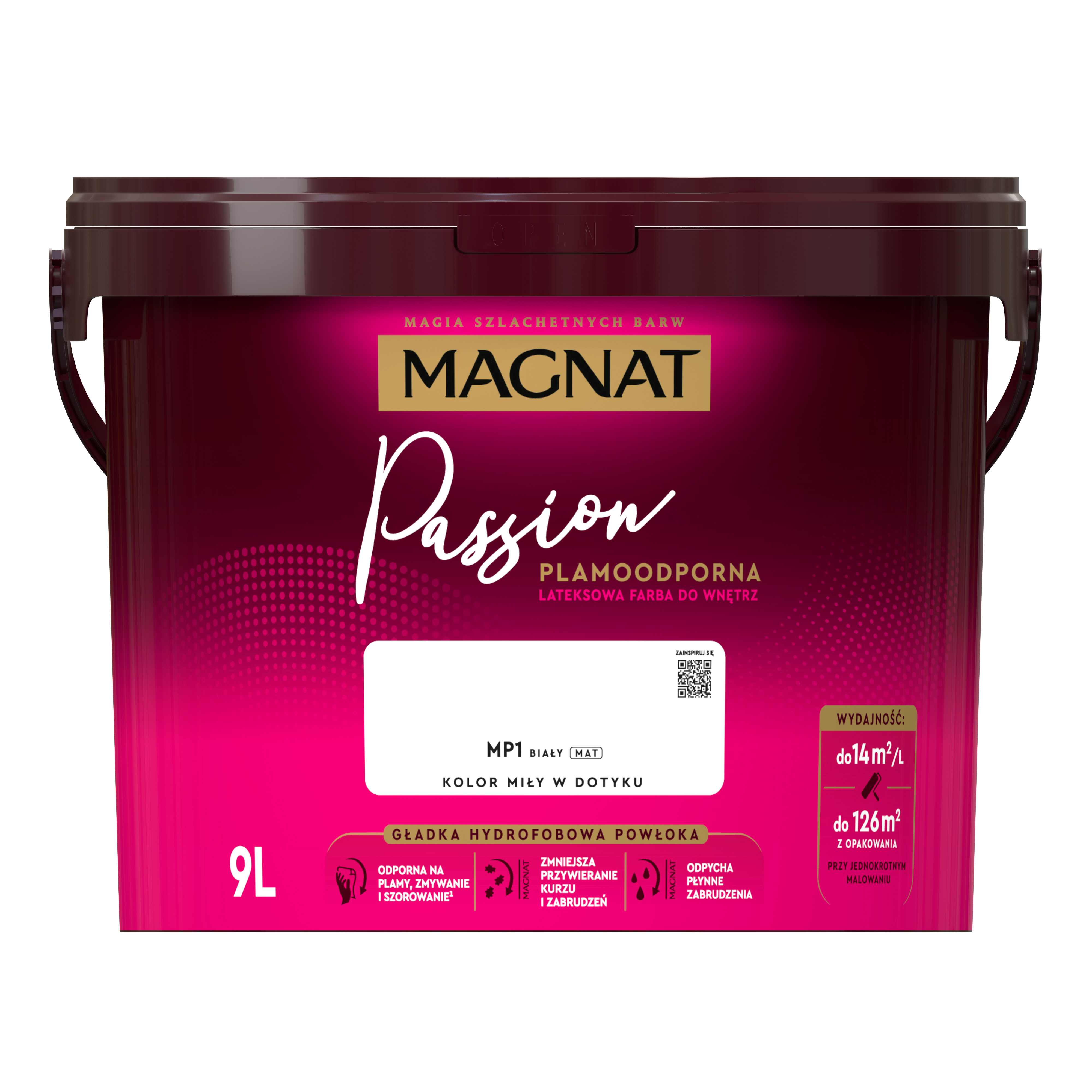 Farba Magnat Passion Biały 9 l - 3