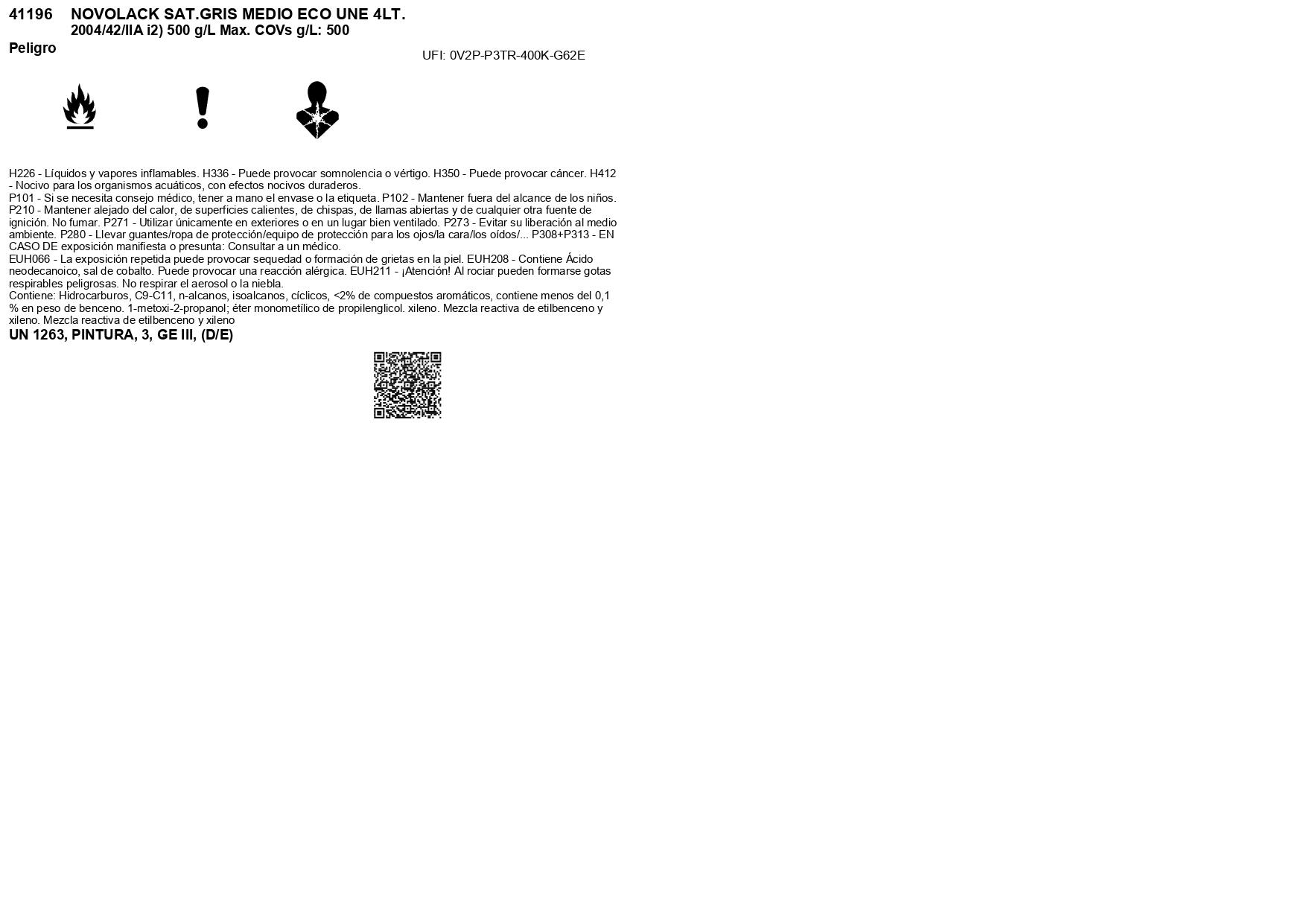 ESMALTE SINTÉTICO SATINADO NOVOLACK 4L GRIS MEDIO - 3