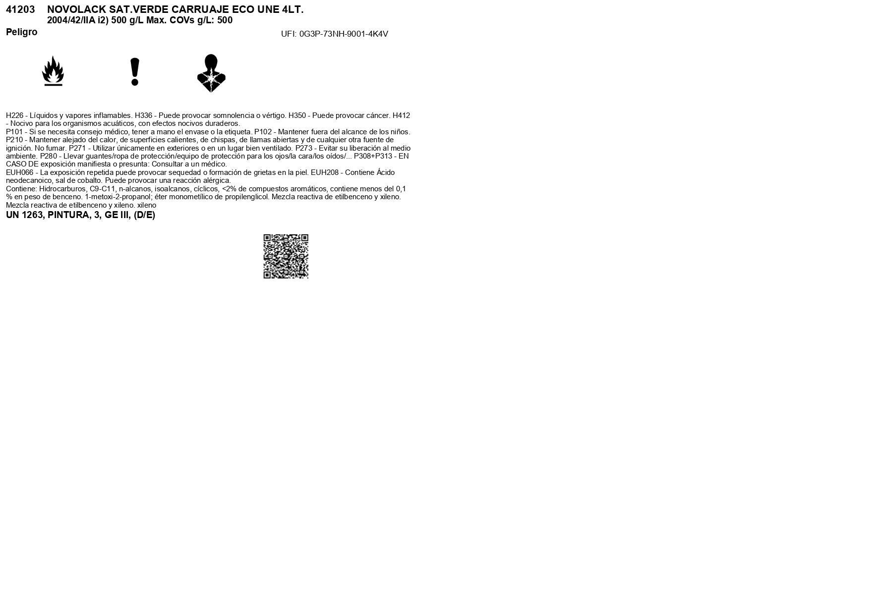 ESMALTE SINTÉTICO SATINADO NOVOLACK 4L VDE CARR - 3