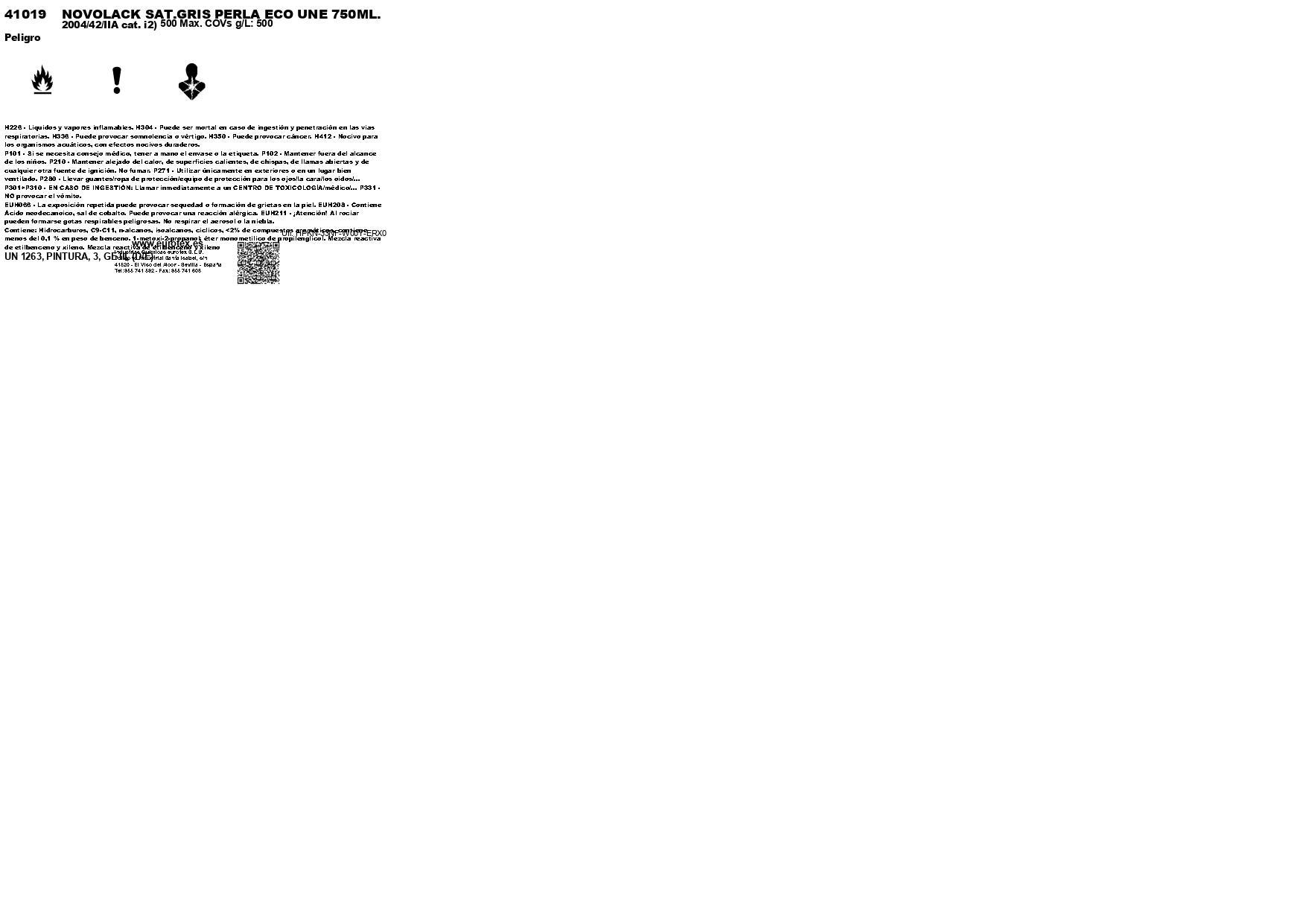 ESMALTE SINTÉTICO SATINADO NOVOLACK 750ML GRIS PERLA - 3