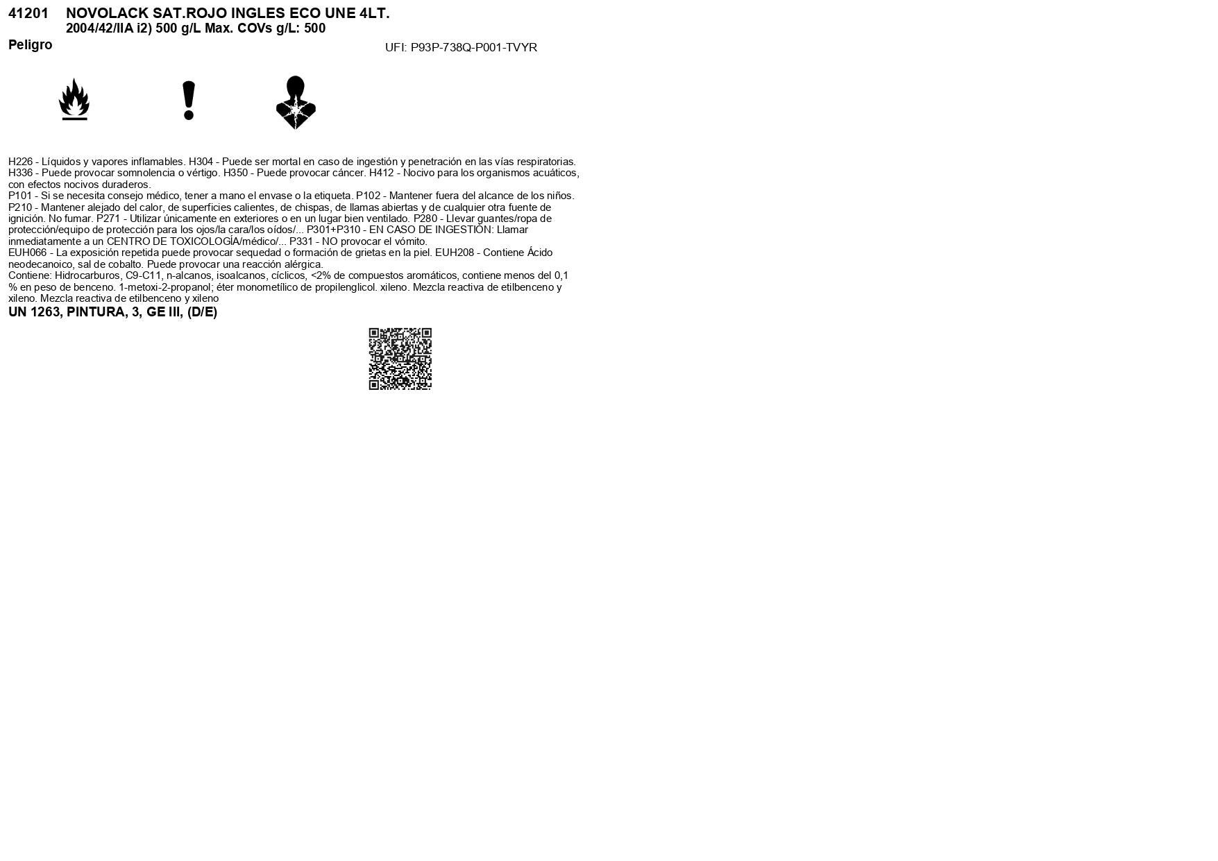 ESMALTE SINTÉTICO SATINADO NOVOLACK 4L ROJO INGLES - 3