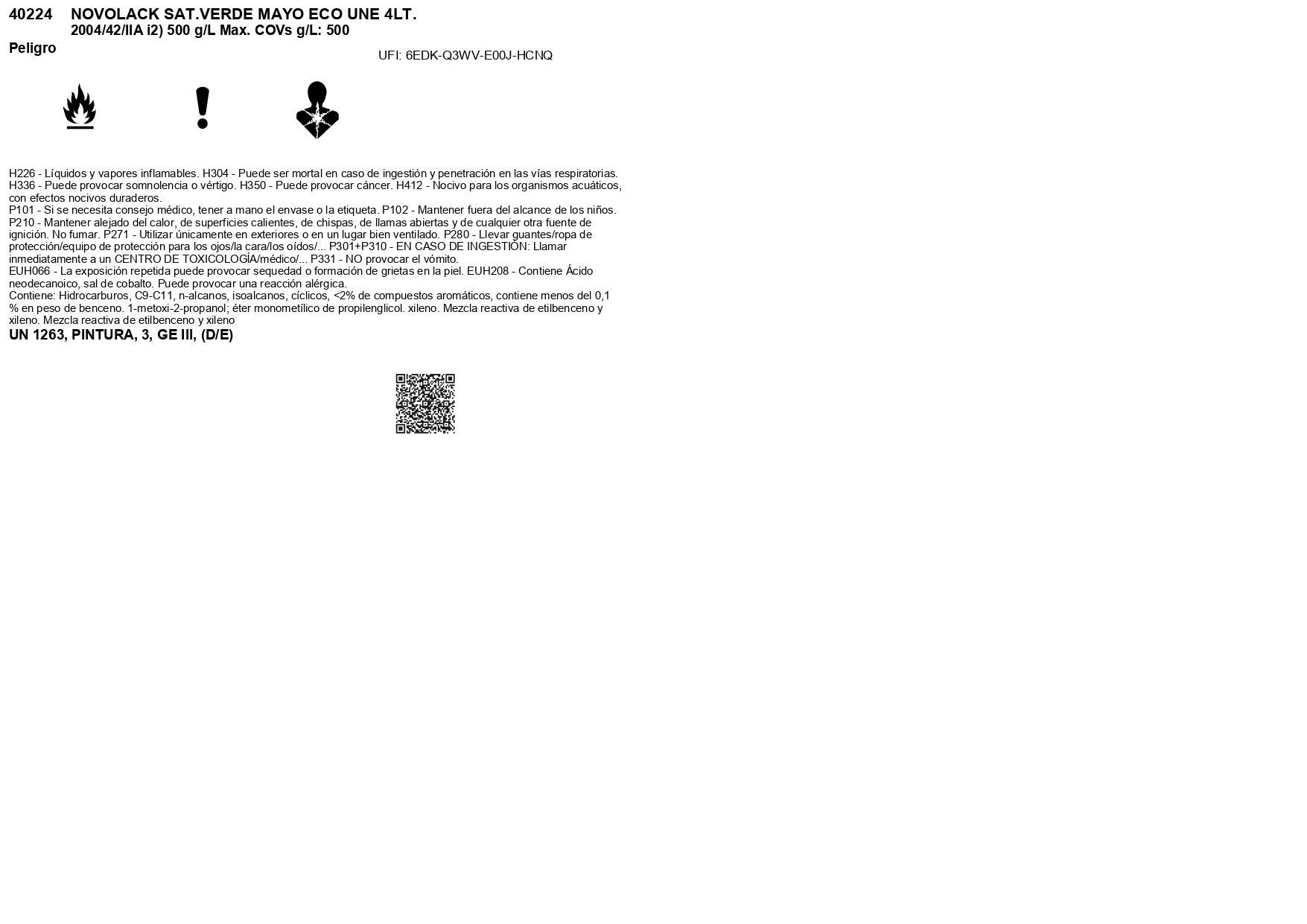 ESMALTE SINTÉTICO SATINADO NOVOLACK 4L VDE MAYO - 3