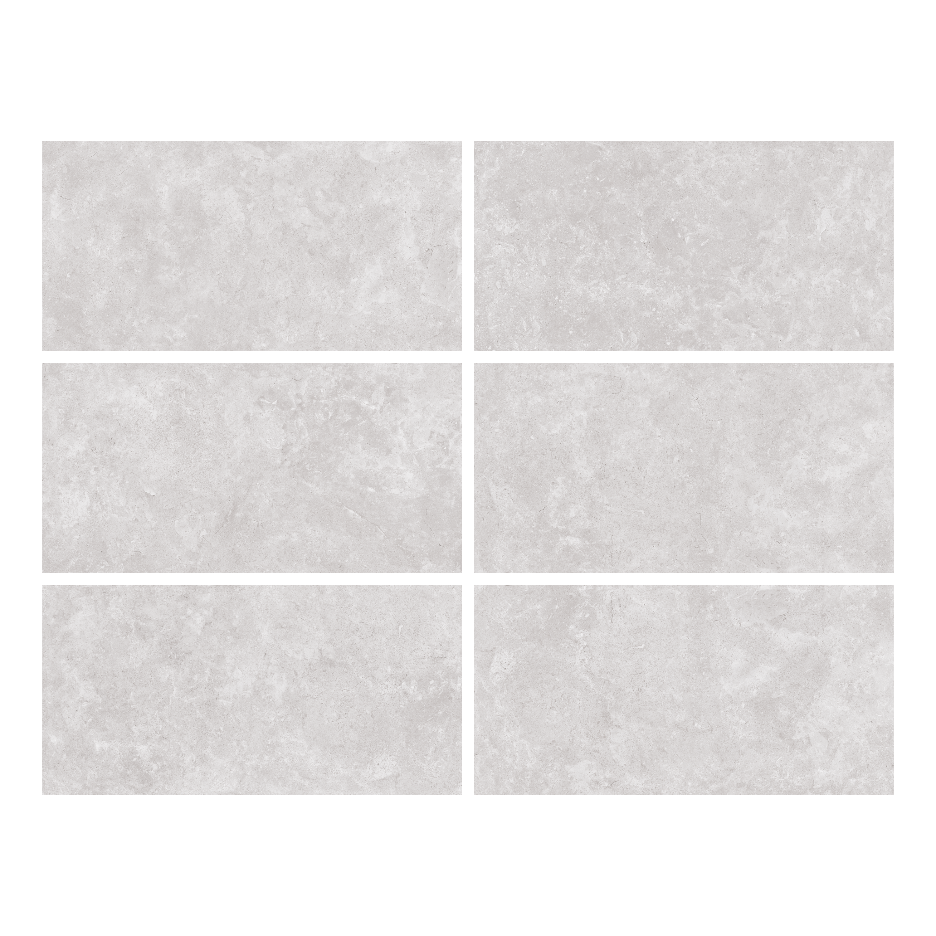 Piastrella da pavimento e rivestimento interno 30 x 60 cm Sp. 7.4 mm rettificato Remix Concrete in gres porcellanato smaltato grigio opaco traffico intenso (pei 4/5) R9 1.44 mq - 14