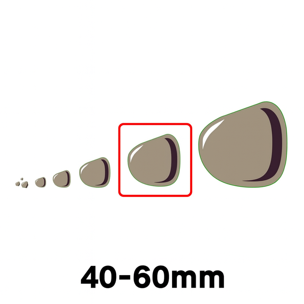60 sacos canto rodado de piedra blanco DEOCANTERA 20Kg para 1.4 m2 - 3