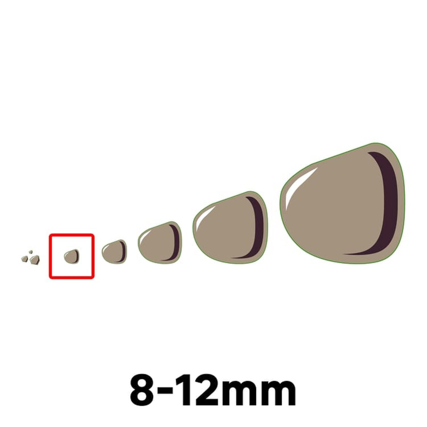 Canto rodado de piedra blanco DEOCANTERA 20Kg para 1.4 m2 - 3