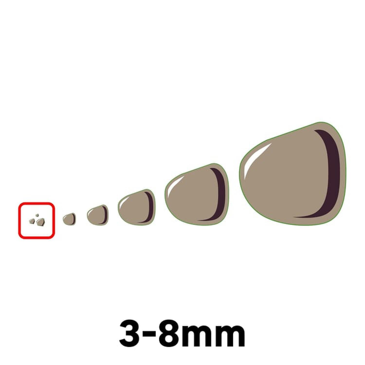 Grava de Piedra blanco DEOCANTERA 10Kg para 1.4 m2 - 3