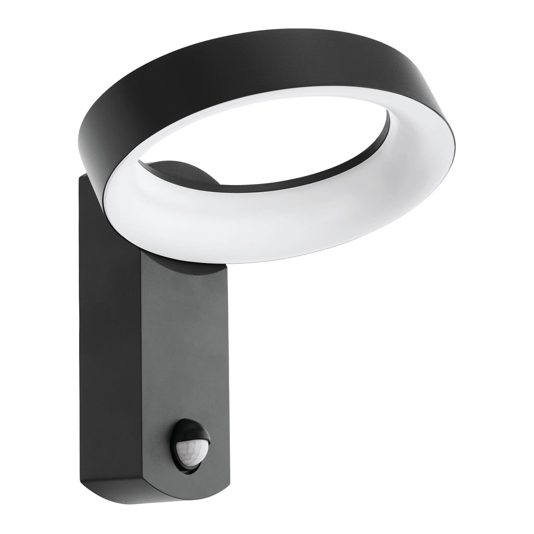 Applique LED design da esterno Pernate antracite IP44 con sensore di movimento, luce bianco caldo 1250 lumen, EGLO - 2